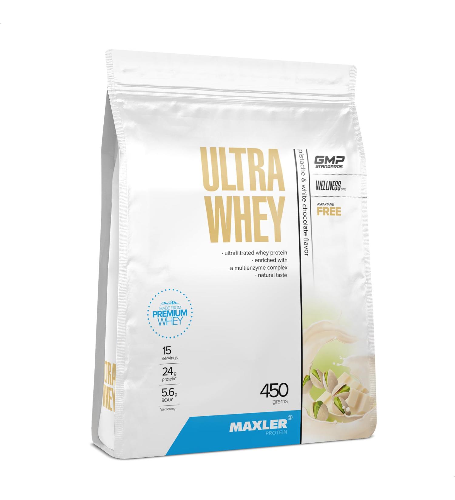  Maxler Maxler Ultra Whey Protein 24g of protein per serving Whey protein powder whey protein concentrate whey protein isolate protein hydrolysate - Buy Online on GoSupps.com