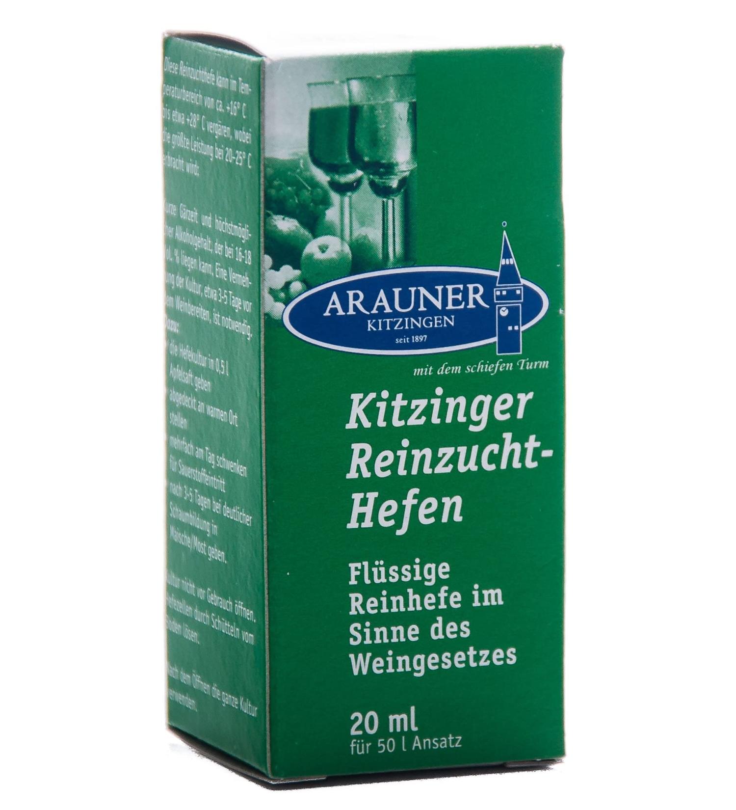 Arauner Kitzinger Pure Yeast Malaga - Premium Yeast for 50 Liters | International Shipping - Buy Online on GoSupps.com