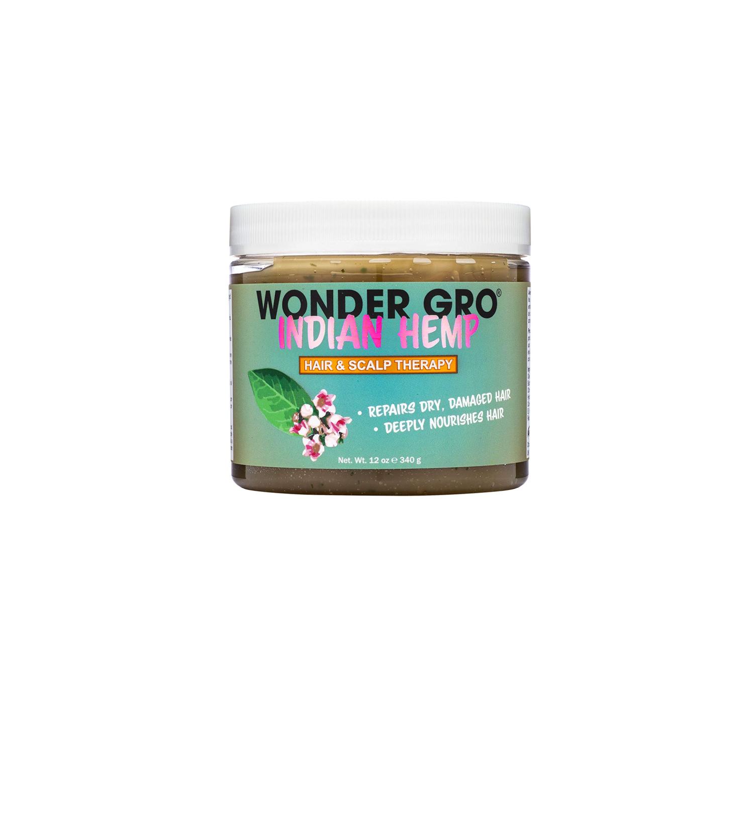 Indian Hemp Hair Grease Pomade 12 fl oz - Wonder Gro Hair Regrowth Treatment - Buy Online on GoSupps.com