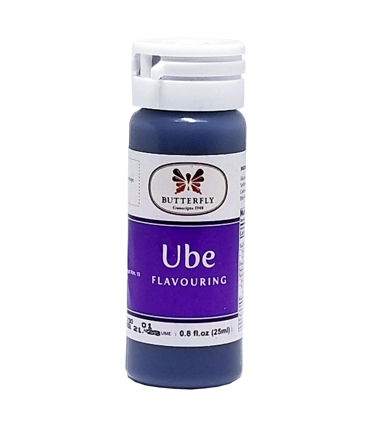 Ube Purple Yam Extract by Butterfly - 1 Oz | Natural Flavoring for Baking & Cooking - Buy Online on GoSupps.com