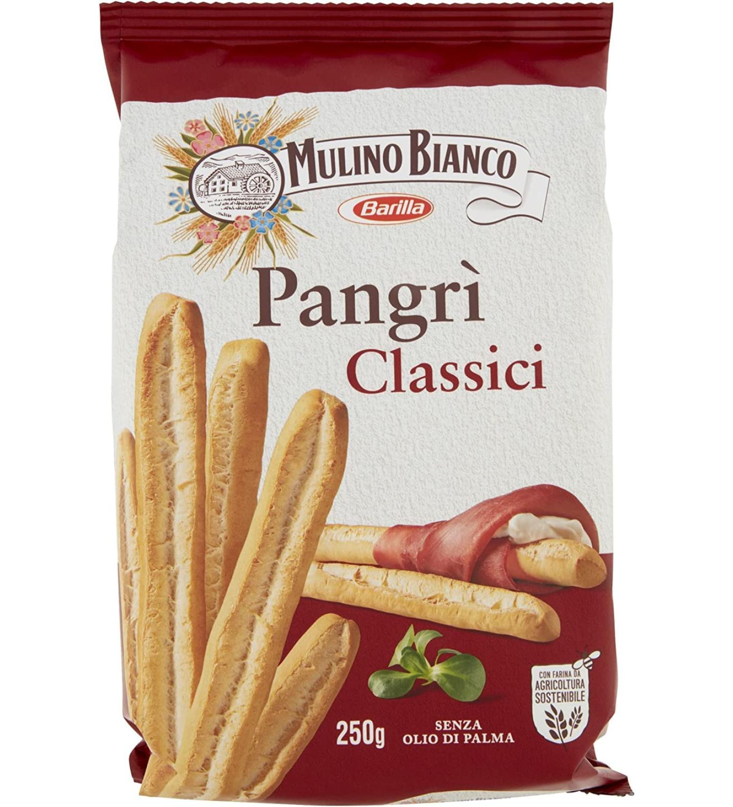 Buy 3x Mulino Bianco Pangr Classici Rustic Grissini - Soft Wheat Breadsticks with Sunflower Oil (300g) - International Shipping Available - Buy Online on GoSupps.com