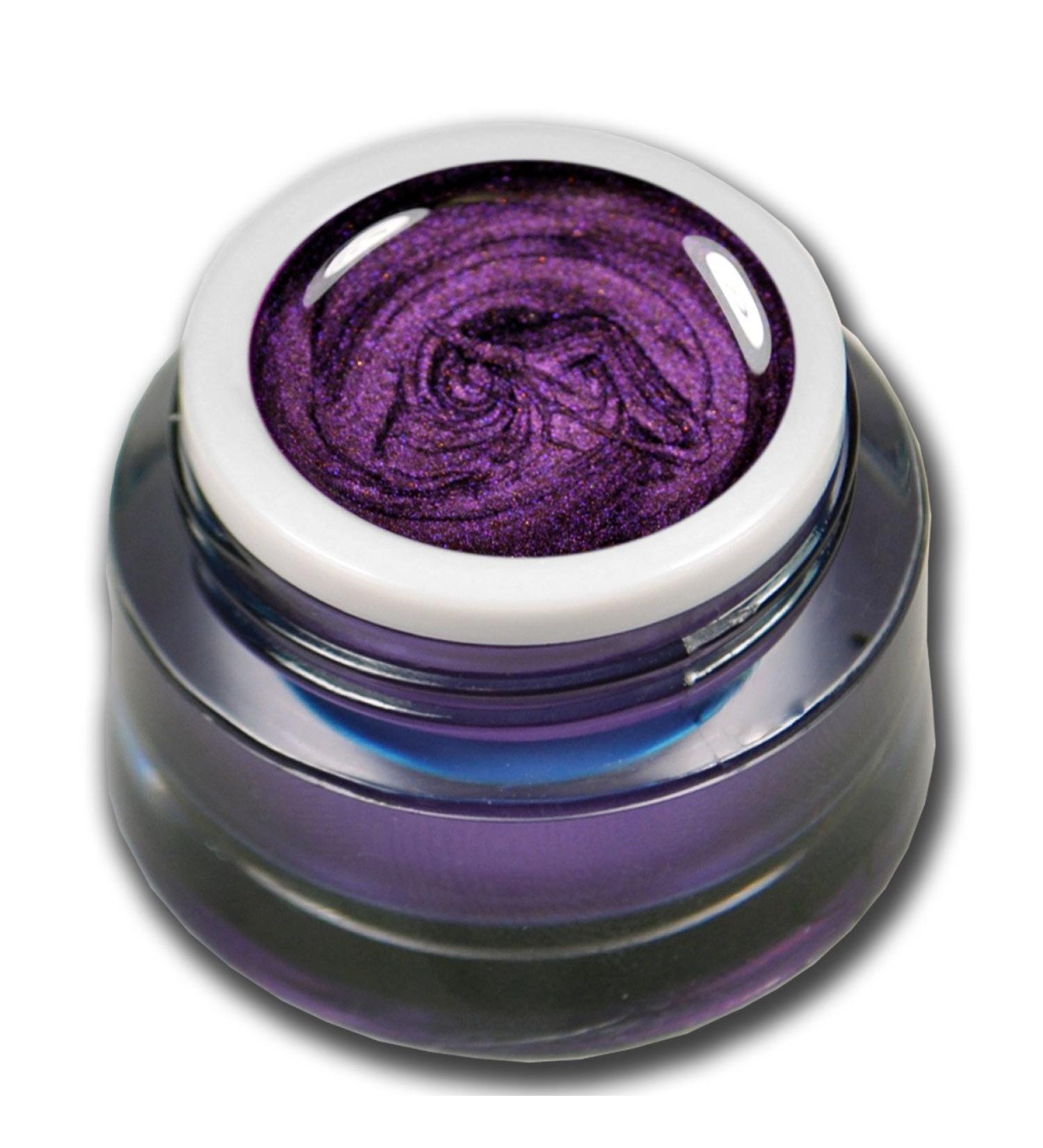 Color gel metallic Soft Purple Uv Led nail gel Studio quality Color Gel RM Beautynails 1 pack (1x 5ml) 17- Soft Purple