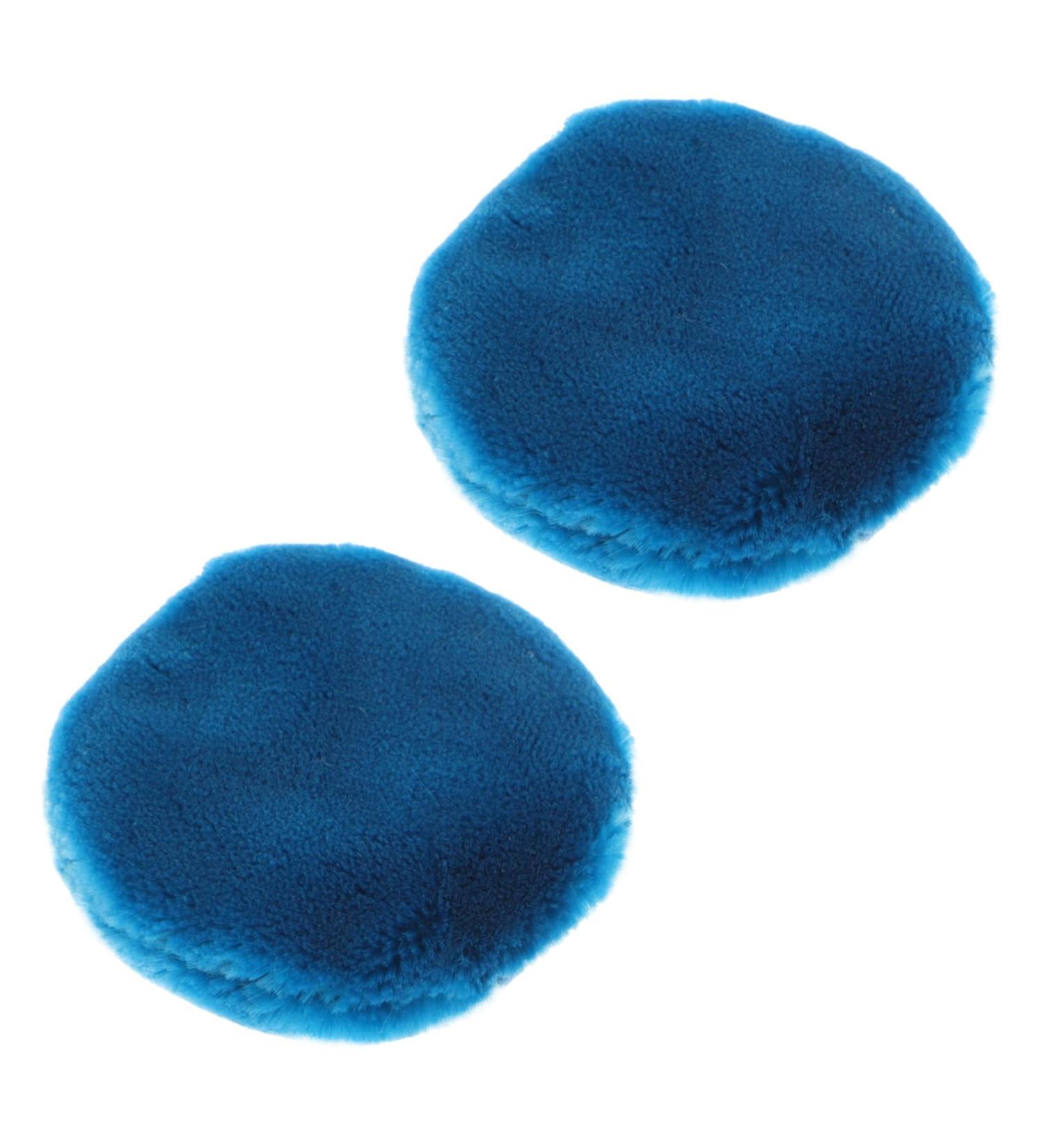 Ipetboom Powder Puff Foundation Set - 4 Pcs Cosmetic Organizer & Blending Puffs - Ideal for Makeup Eyeshadow and Blush - Christmas Stocking Stuffer - 5.5x5.5cm Dark Blue - Buy Online on GoSupps.com