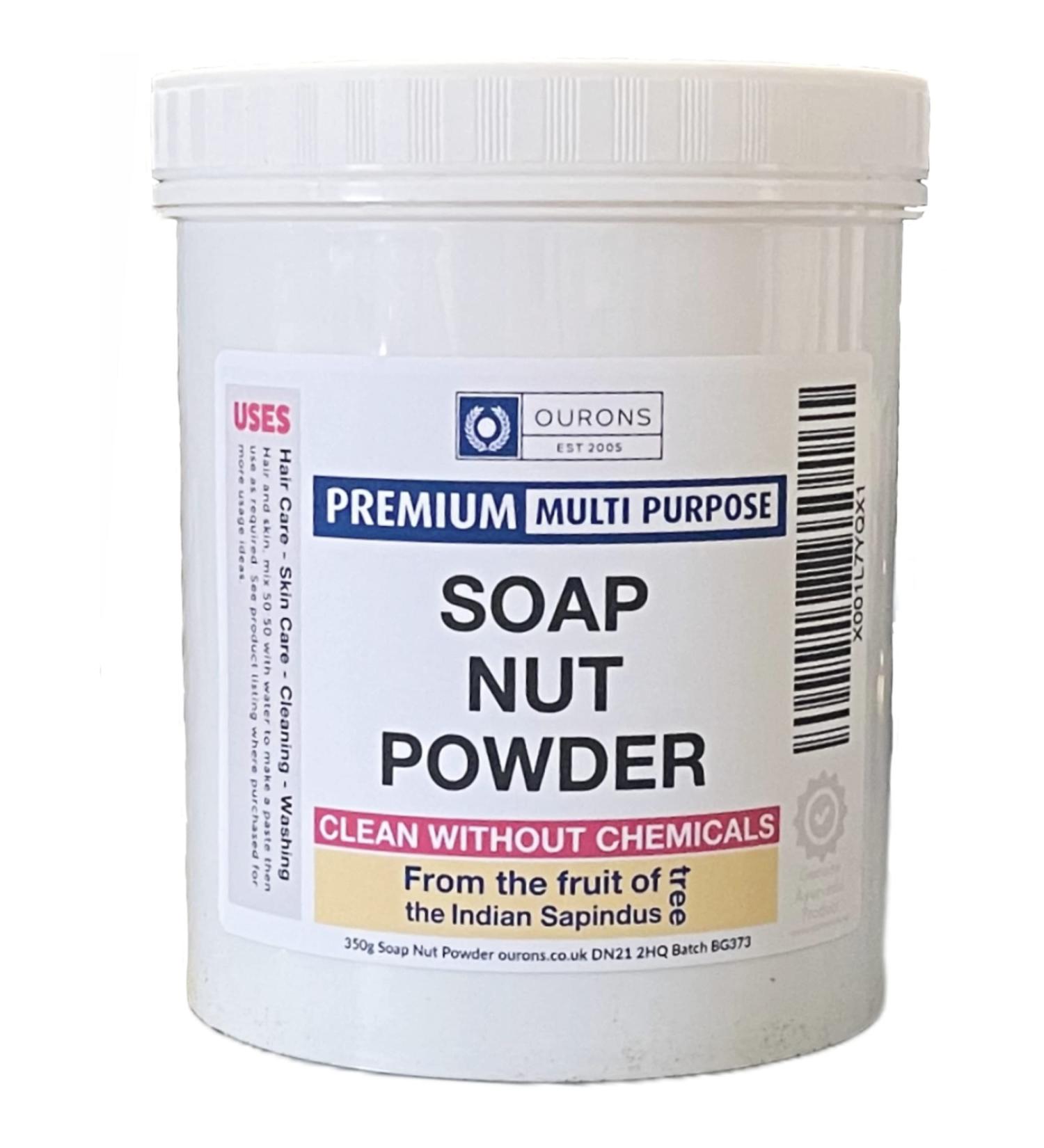 350g Soapnut Powder - 100% Pure Ground Soap Nuts