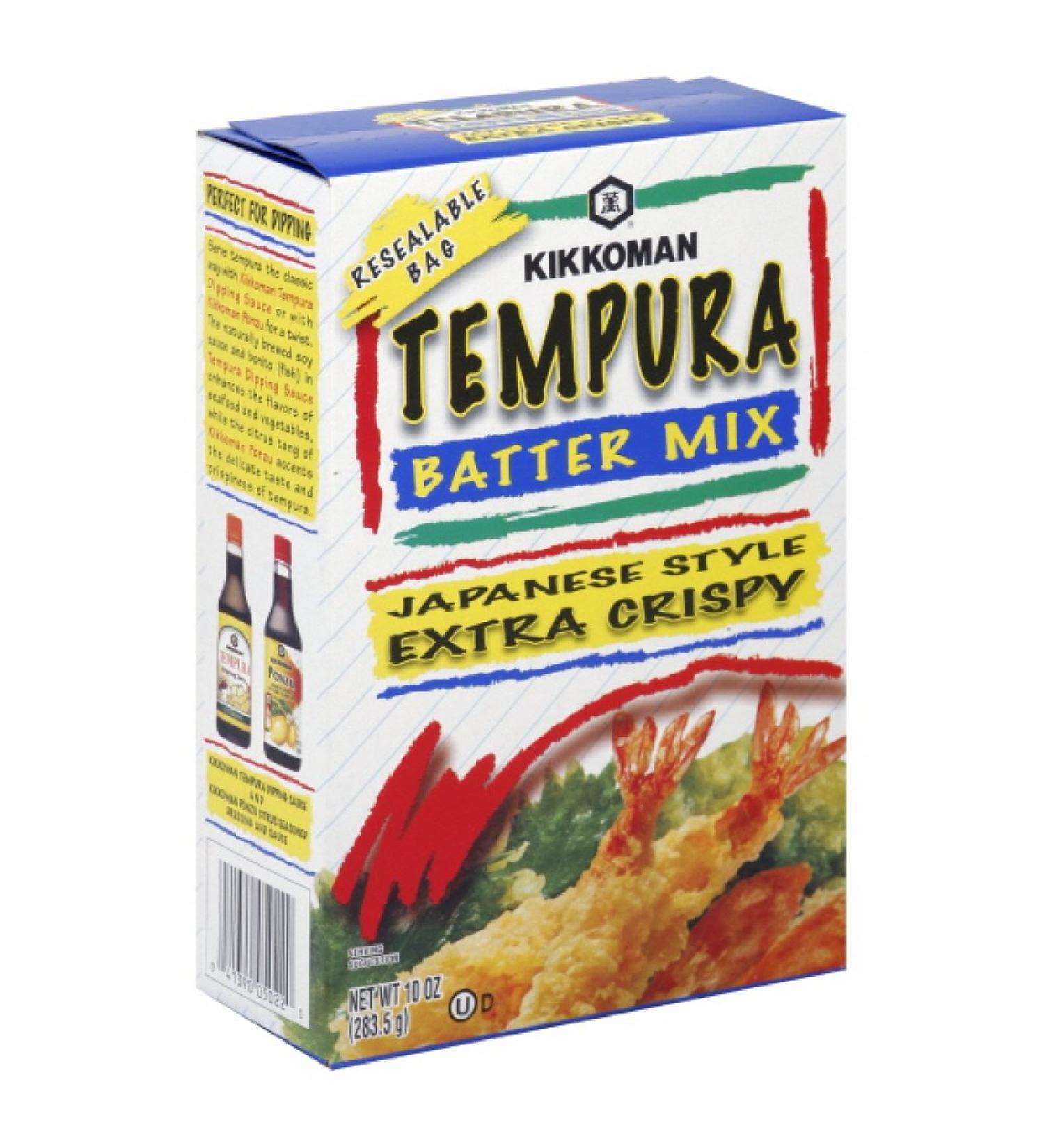 Kikkoman Tempura Batter Mix, 10-Ounce (Pack of 12)