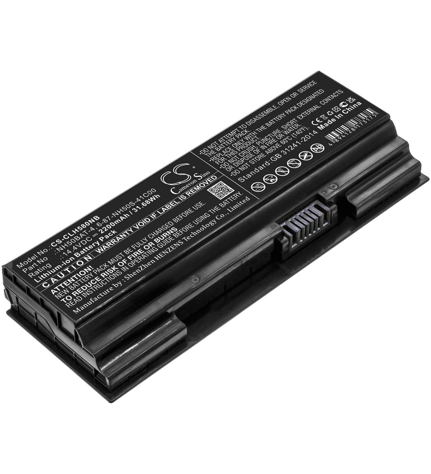 Battery Replacement for System76 Gazelle (Gaze14) - 6-87-NH50S-41C00 NH50BAT-4 | International Shipping Available - Buy Online on GoSupps.com