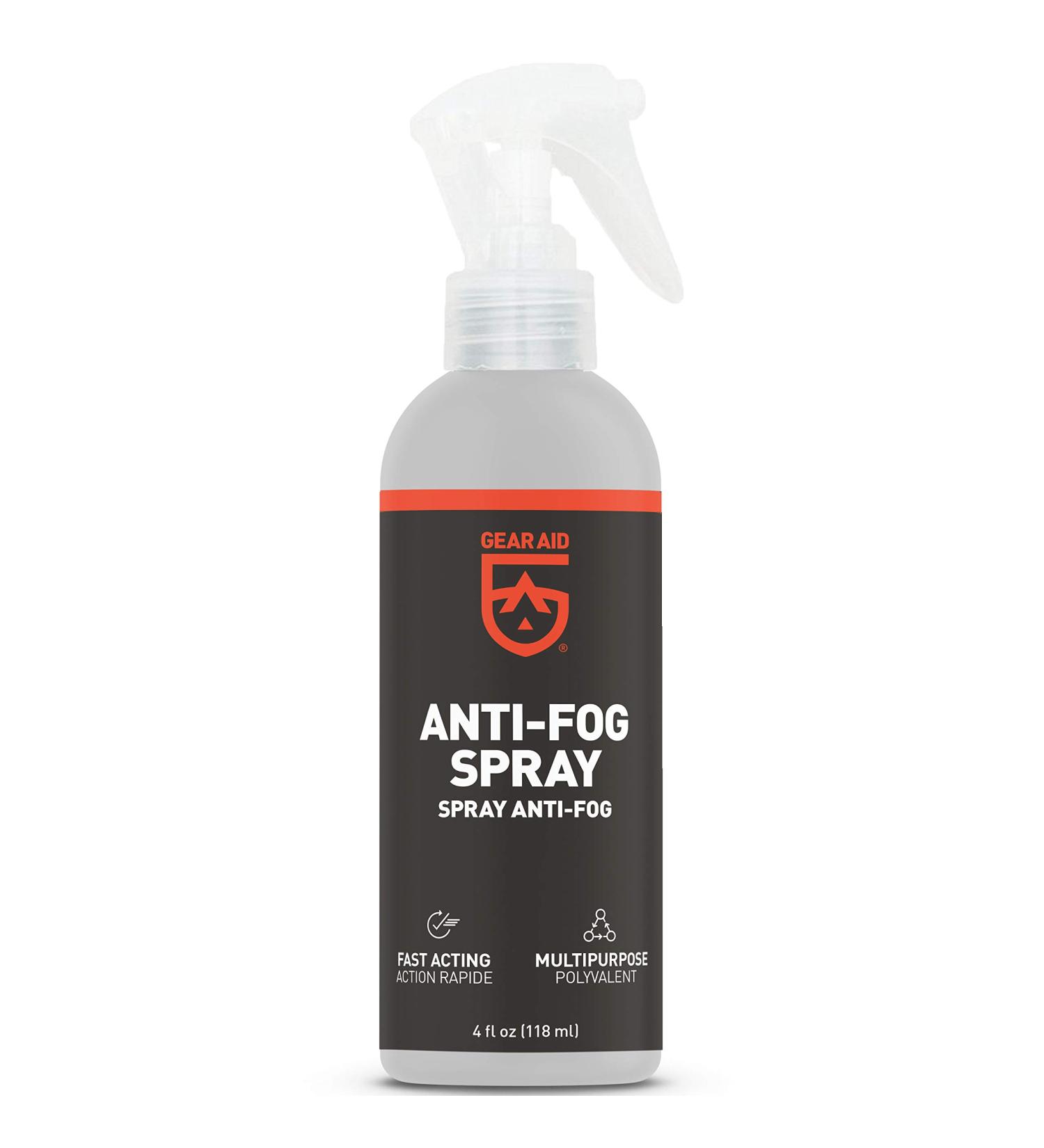 Gear AID Anti-Fog Spray and Cleaner for Goggles  Masks and Glasses 4 Fl Oz - Buy Online on GoSupps.com