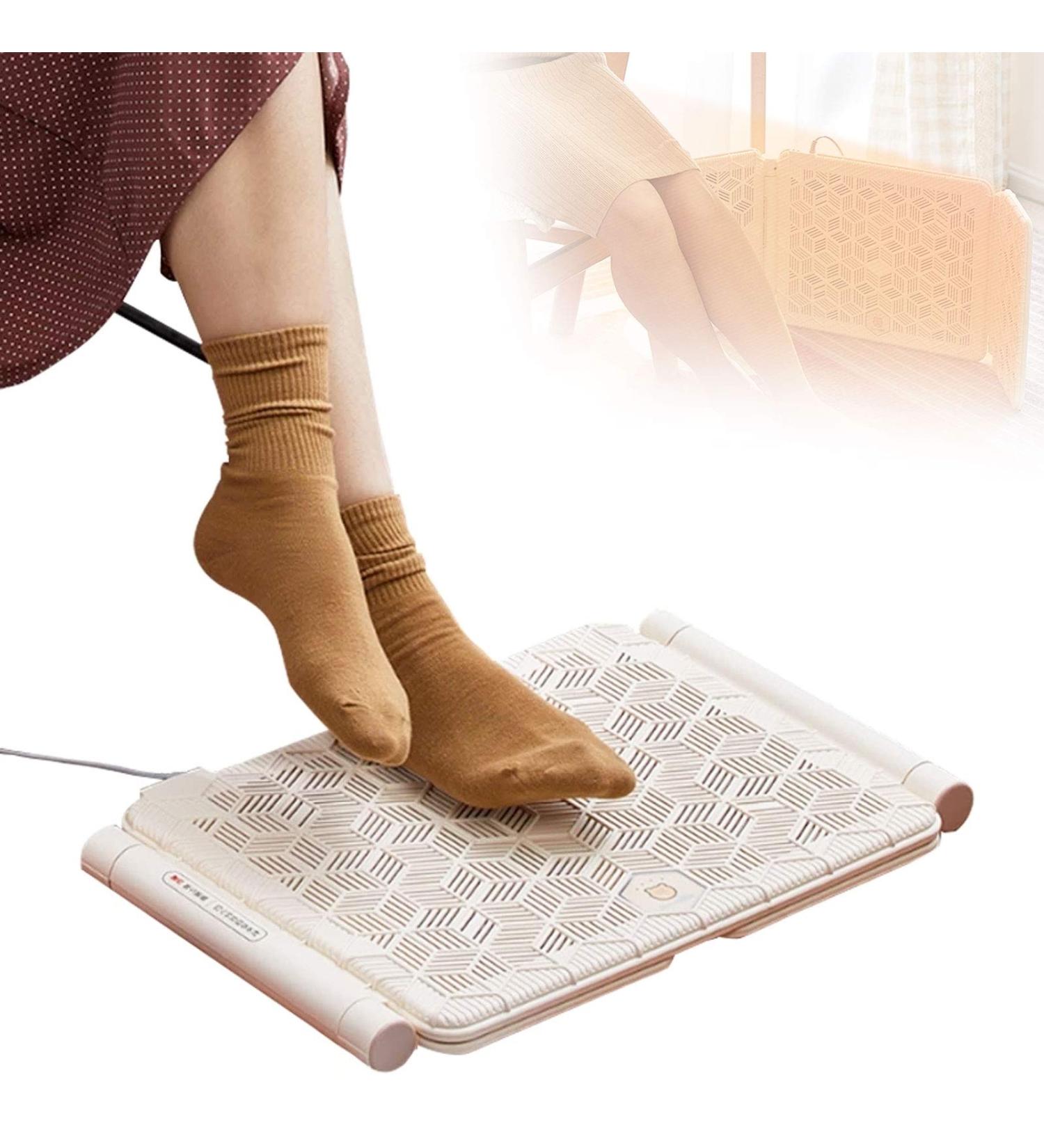 Pyapron Portable Warm Foot & Leg Warmer - 4-Stage Temperature Control Overheat Protection for Home Office & Dormitory - Buy Online on GoSupps.com