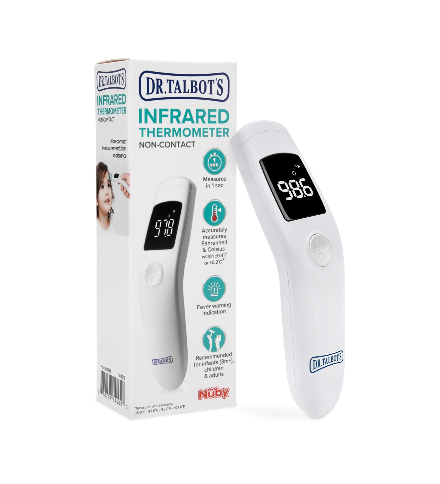 Dr. Talbot's Infrared Thermometer - Quick & Accurate Measurement | White - Buy Online on GoSupps.com