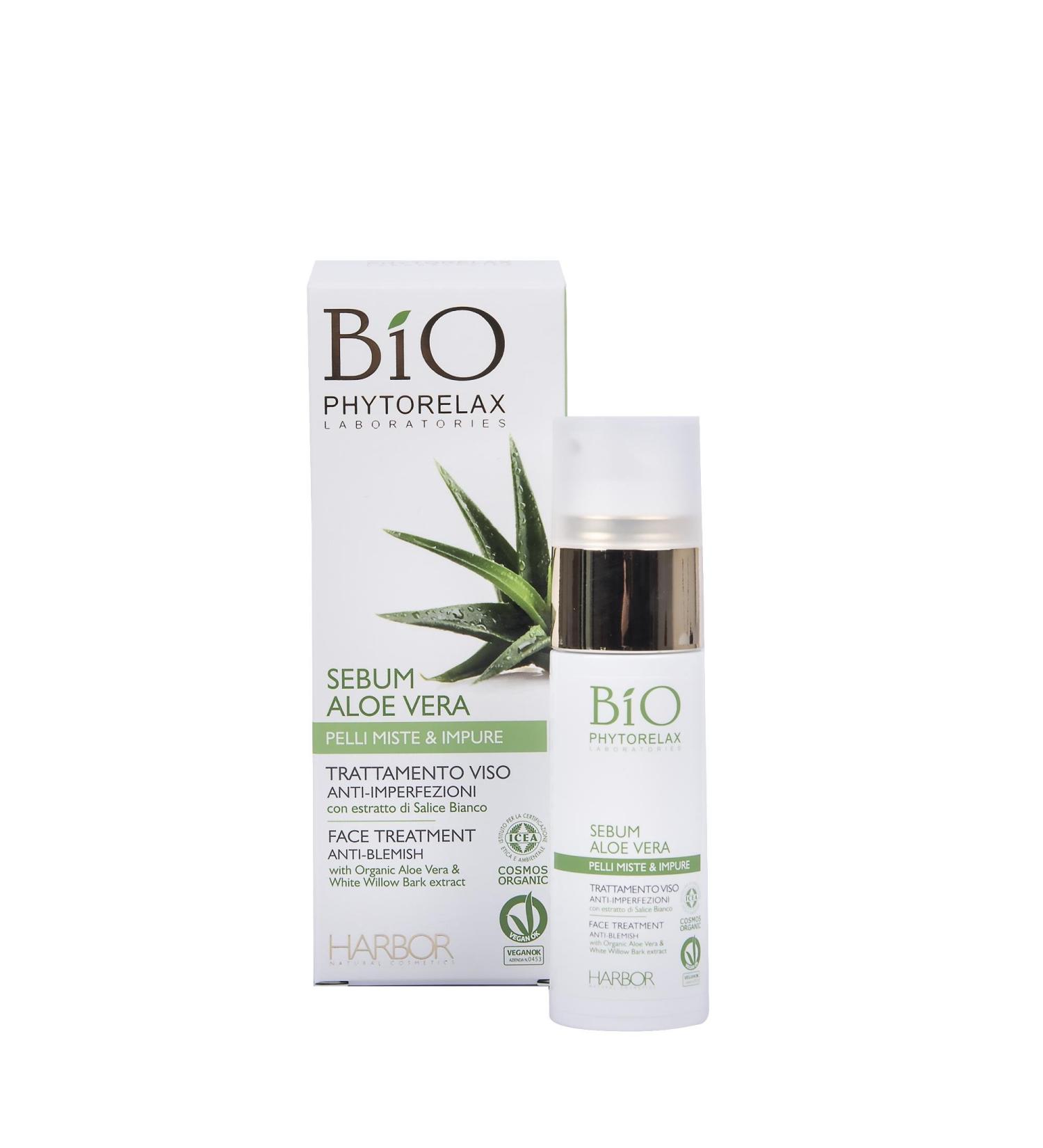 Phytorelax Sebum Aloe Vera Tratt Viso30ml