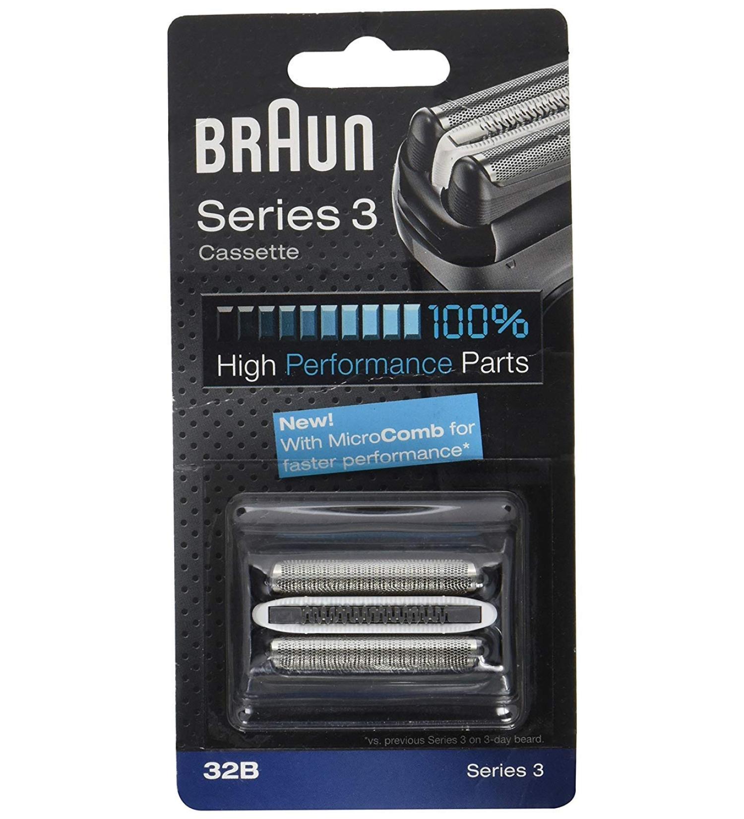 Buy Braun Kombipack 32b Series 3 - International Shipping Available | Top Quality Shaving Replacement Parts - Buy Online on GoSupps.com