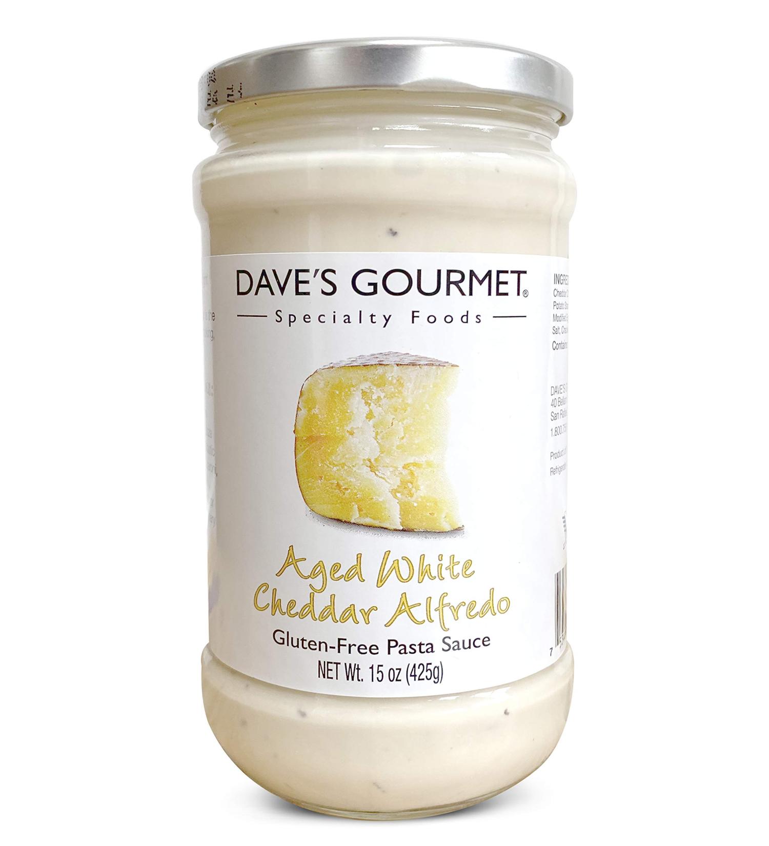 Aged White Cheddar Alfredo Pasta Sauce - 1 Jar