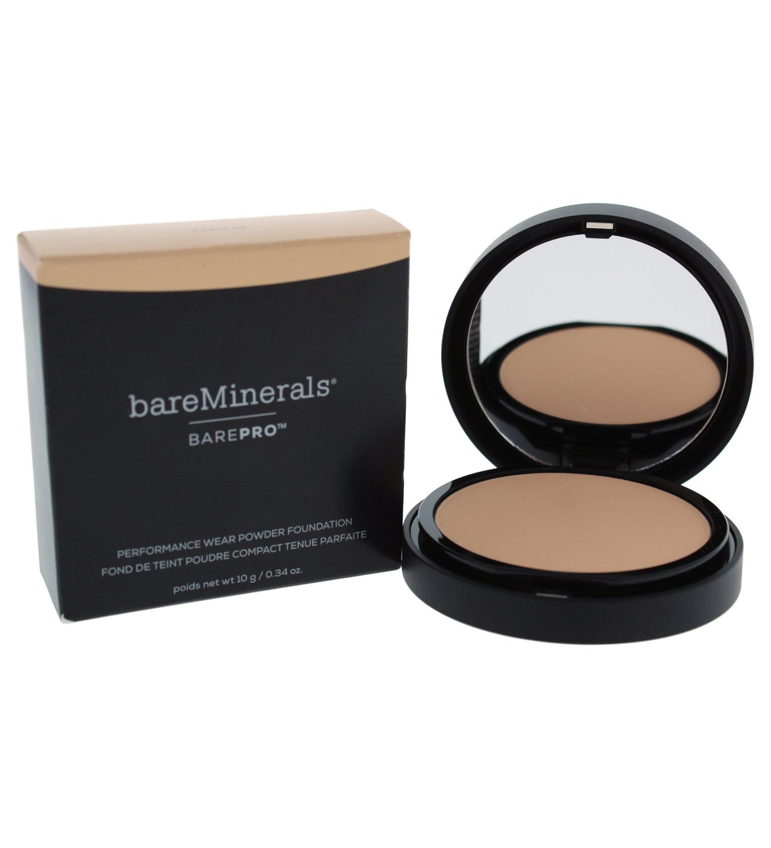 bareMinerals Barepro Performance Wear Powder Foundation 0.34 oz - Dawn | Long-lasting Matte Finish | Full Coverage Mineral Makeup - Buy Online on GoSupps.com