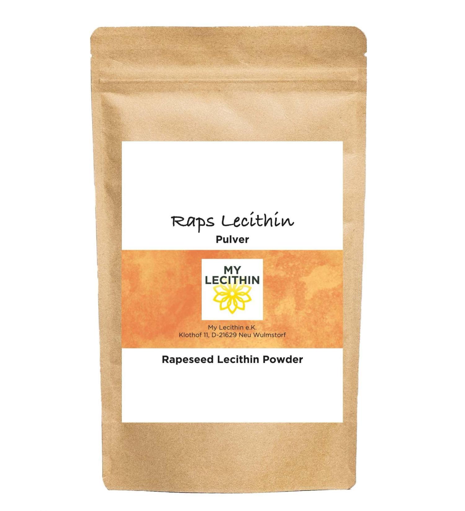 My Lecithin rapeseed lecithin powder pure lecithin without additives 250 gr 250gr