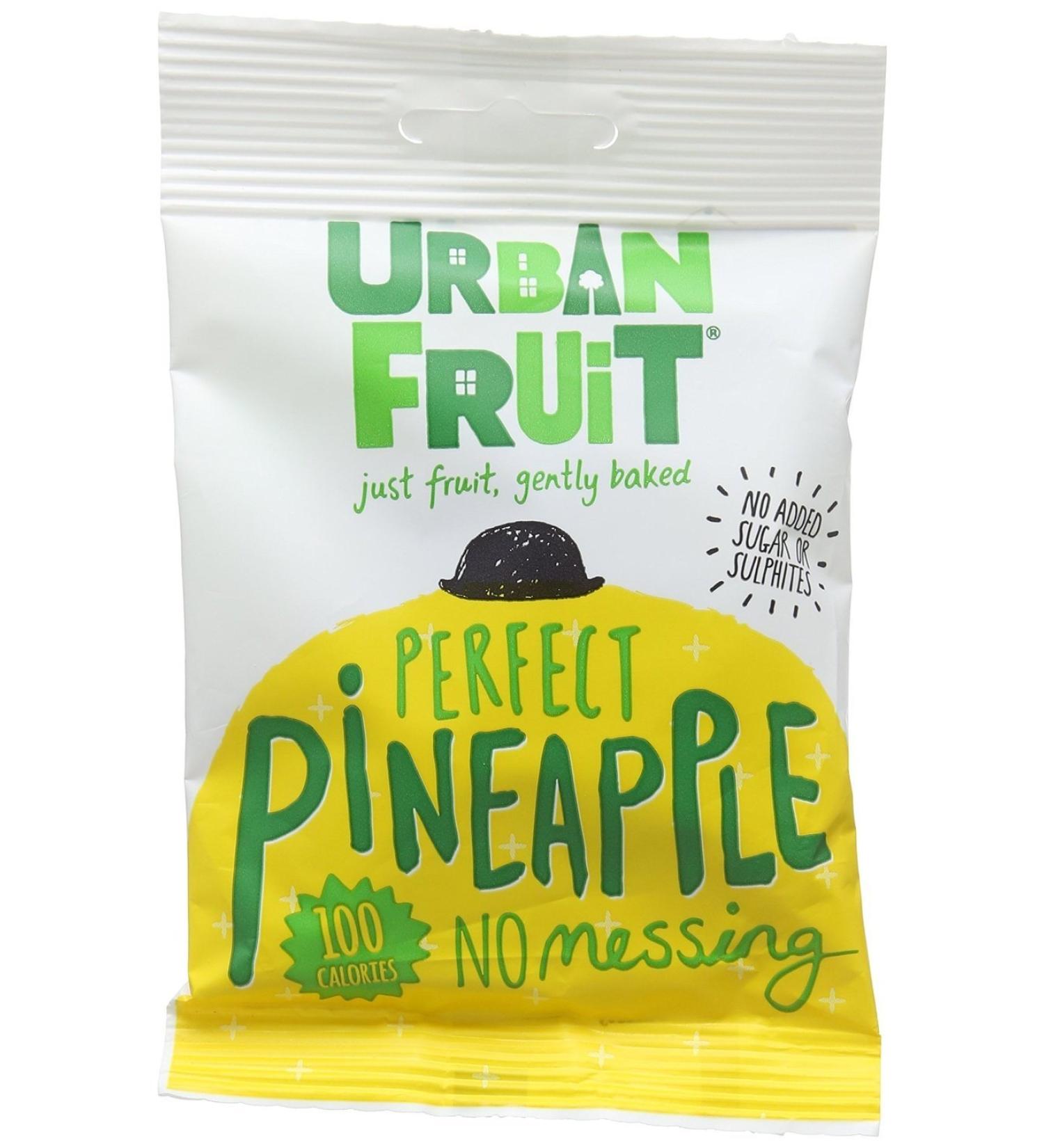  Urban Fruit Urban Fruit Perfect Pineapple Snack Pack of 6 packs of 35 g - Buy Online on GoSupps.com