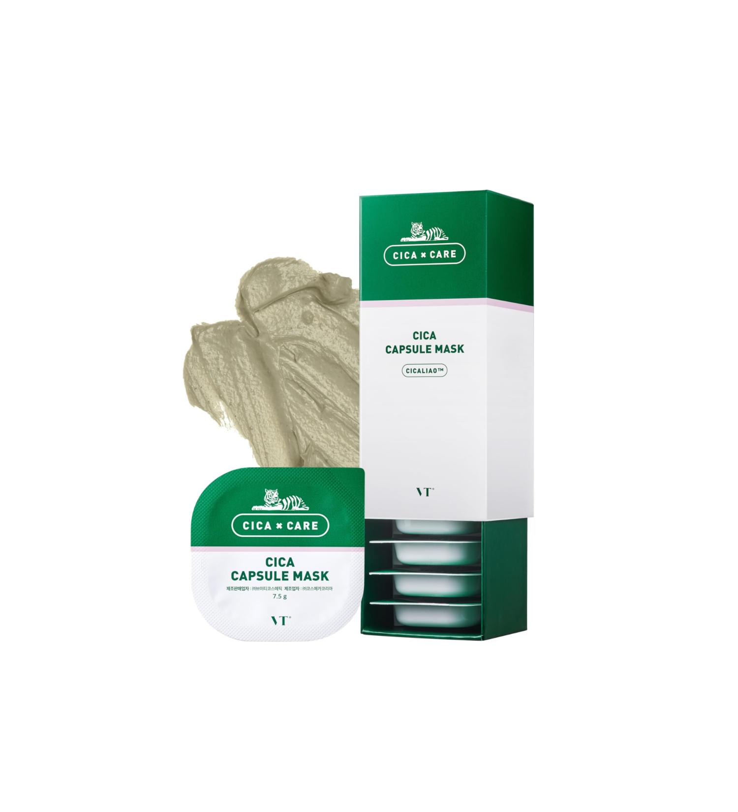 VT Cosmetics CICA Capsule Mask | Soothing & Nourishing Treatment for Dry Dull Skin - International Shipping Available - Buy Online on GoSupps.com