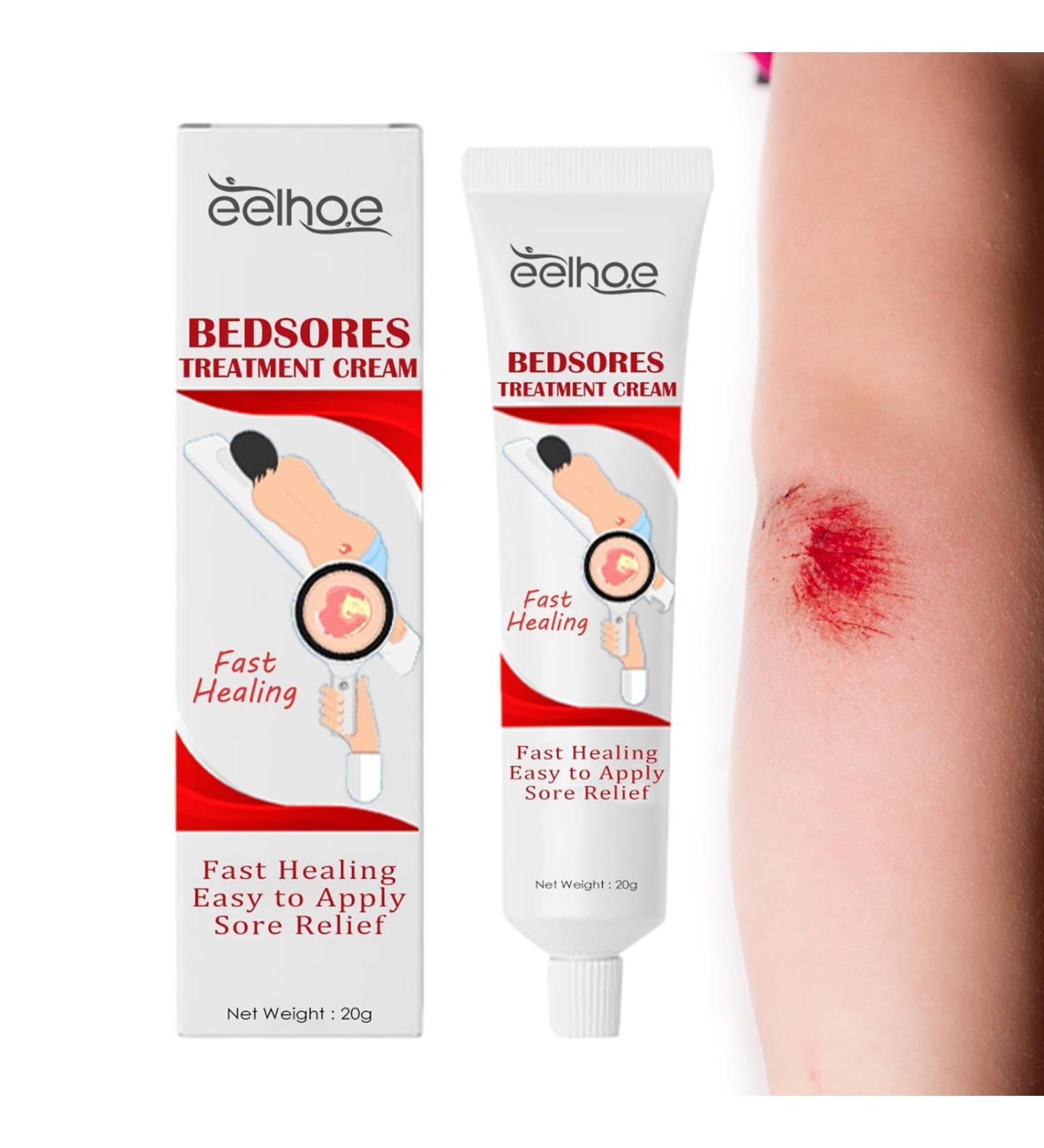 Bedsore Wound Care Cream 20g Fast Healing For Wound Healing Soress Relief Healing Cream Relief Chafed Skin Hard To Heal Skin Soress Soothing Relief Of Bed Soress Pressure Soress Relief Cream - Buy Online on GoSupps.com