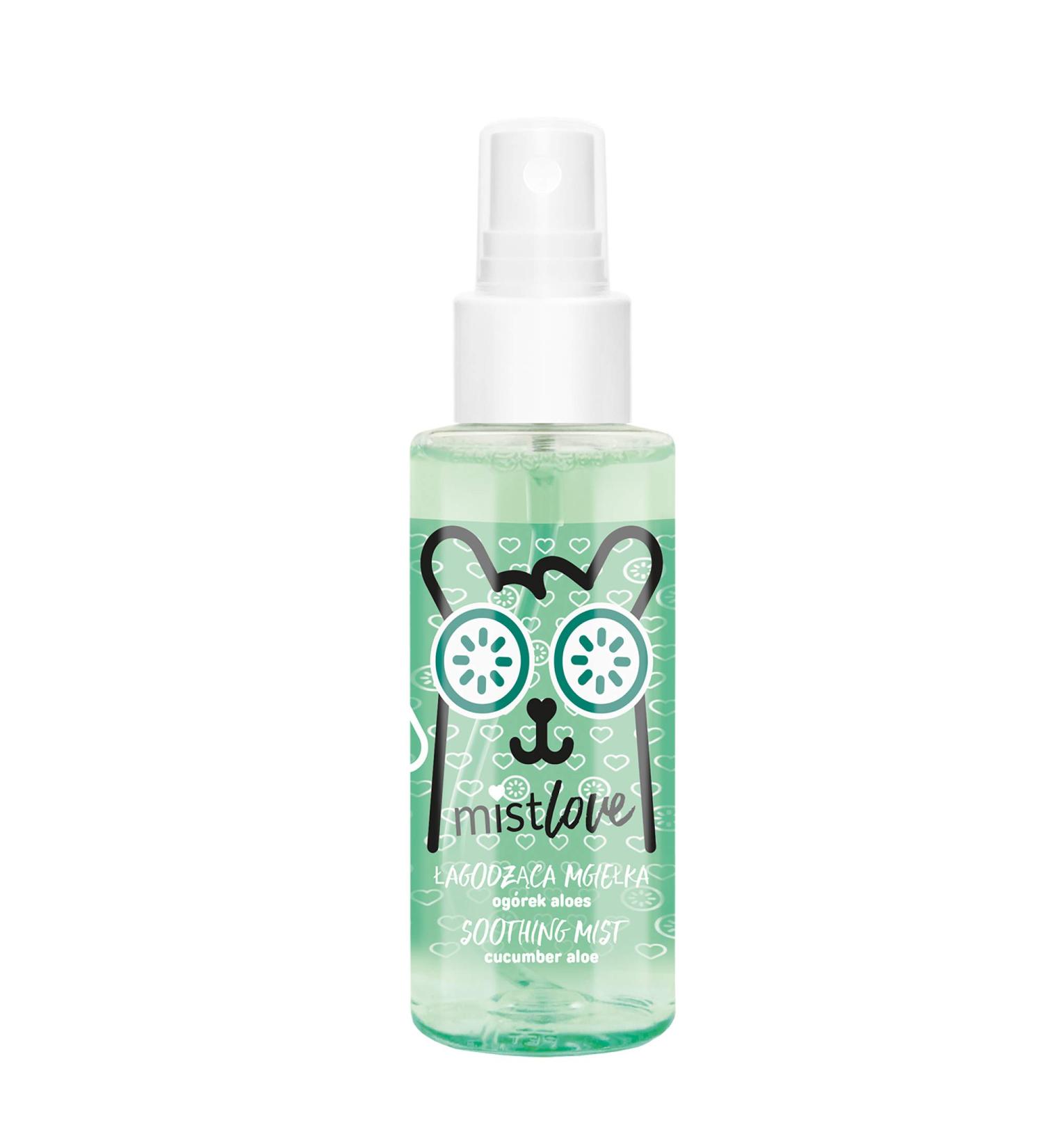 FLOSLEK Soothing Face Mist Cucumber Aloe | 95ml | Hydro Boost Express Hydrating Spray | Contains Aloe Juice | Moisture Bomb for Dry & Sensitive Skin | Cruelty-Free & Vegan - Buy Online on GoSupps.com