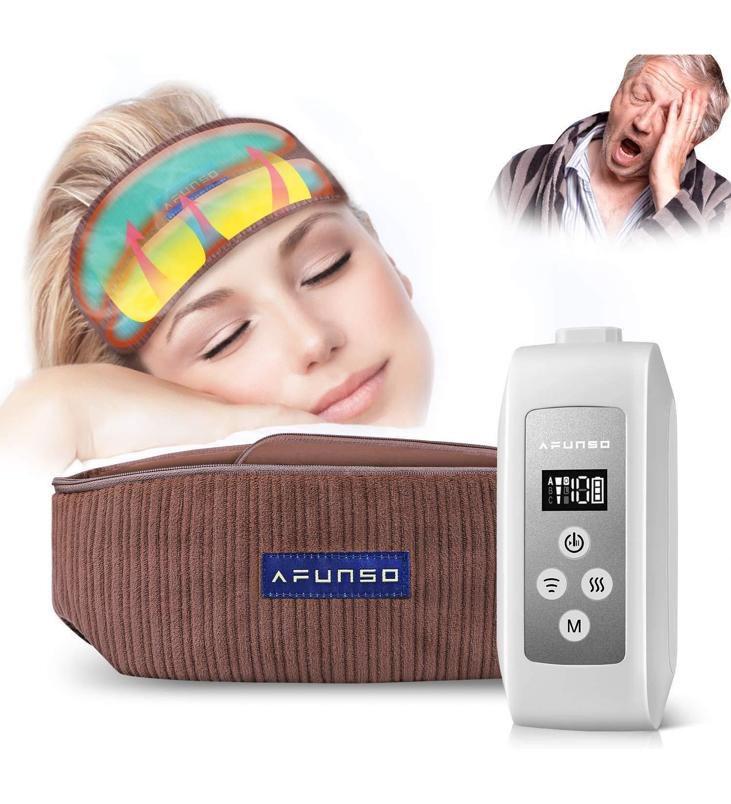Buy Afunso Electric Head Massager | Anti-Migraine & Relaxation Device for Sleep & Stress Relief - Buy Online on GoSupps.com