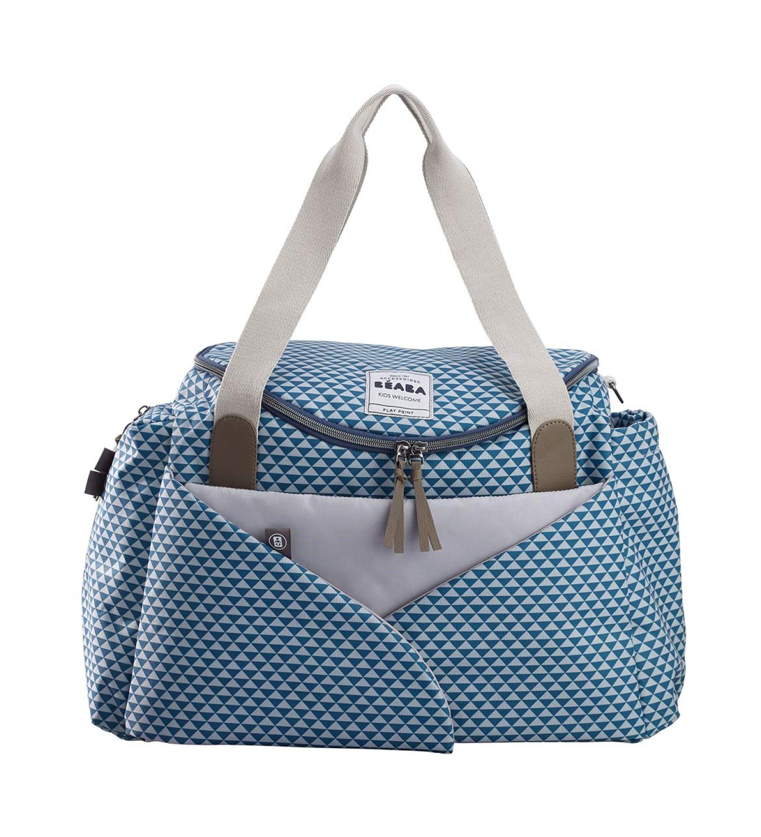 B aba Sydney II Diaper Bag - Large Capacity Modulable Design Insulating Compartment Stroller Fastening - Gray - Buy Online on GoSupps.com