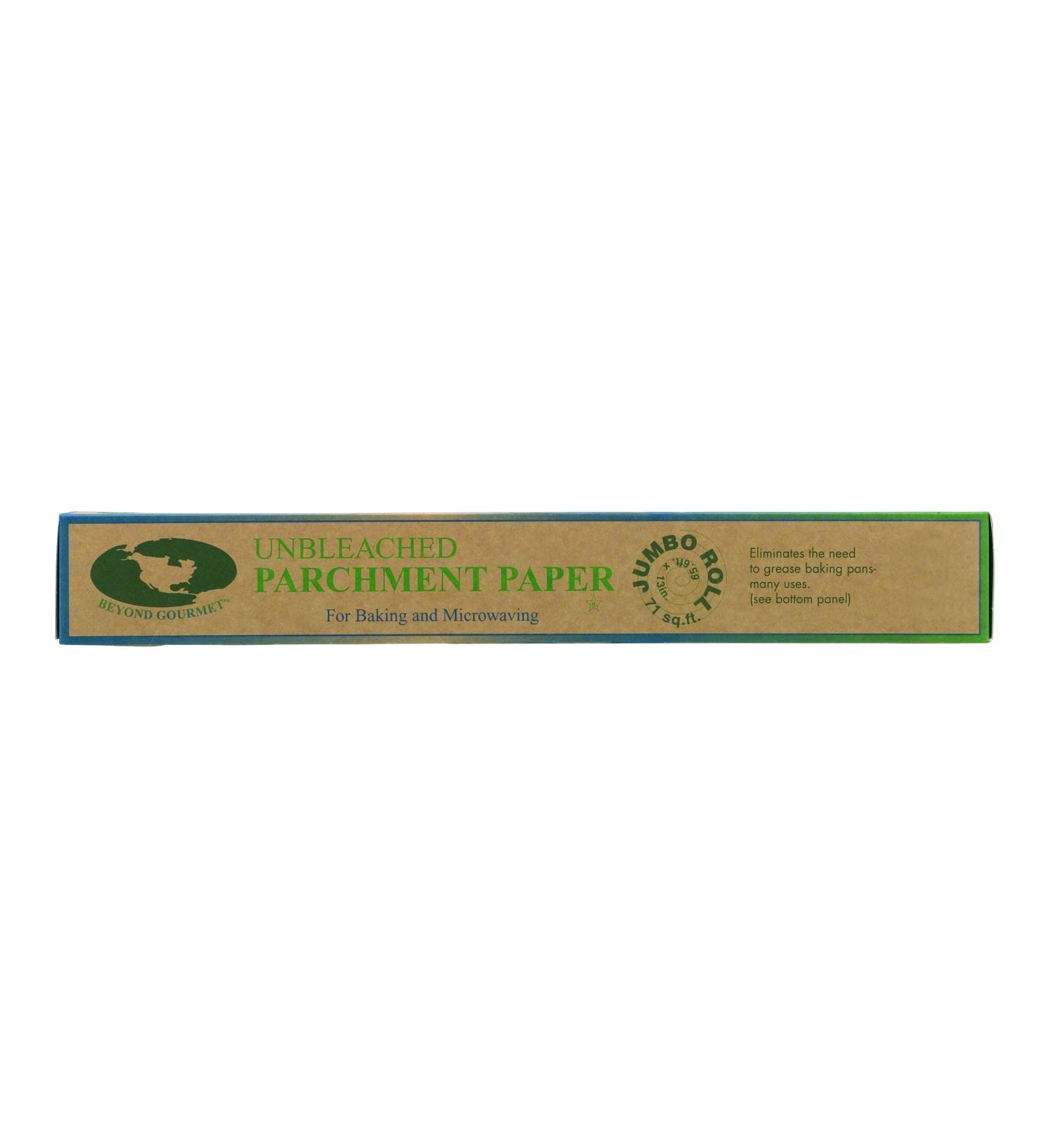 Beyond Gourmet Unbleached Parchment Paper - Non-Stick, 71 Sq Ft for Baking - Buy Online on GoSupps.com