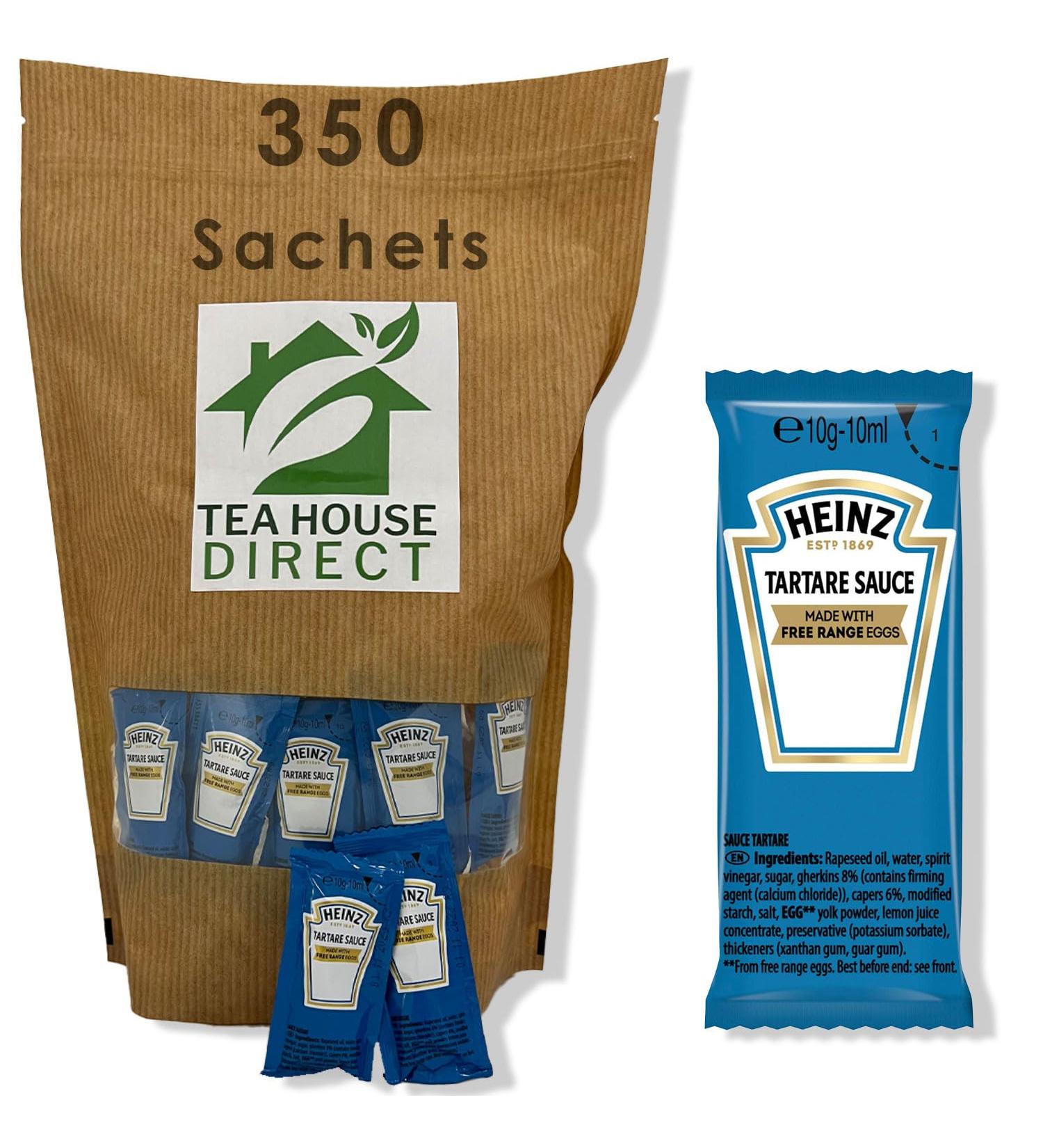 Heinz Tartare Sauce - Unleash Flavorful Delight in Every Bite Perfect Blend of Flavors to Complement Your Dishes - Convenient Single-Serve Packet for On-the-Go Deliciousness - 350 Sachets - Buy Online on GoSupps.com