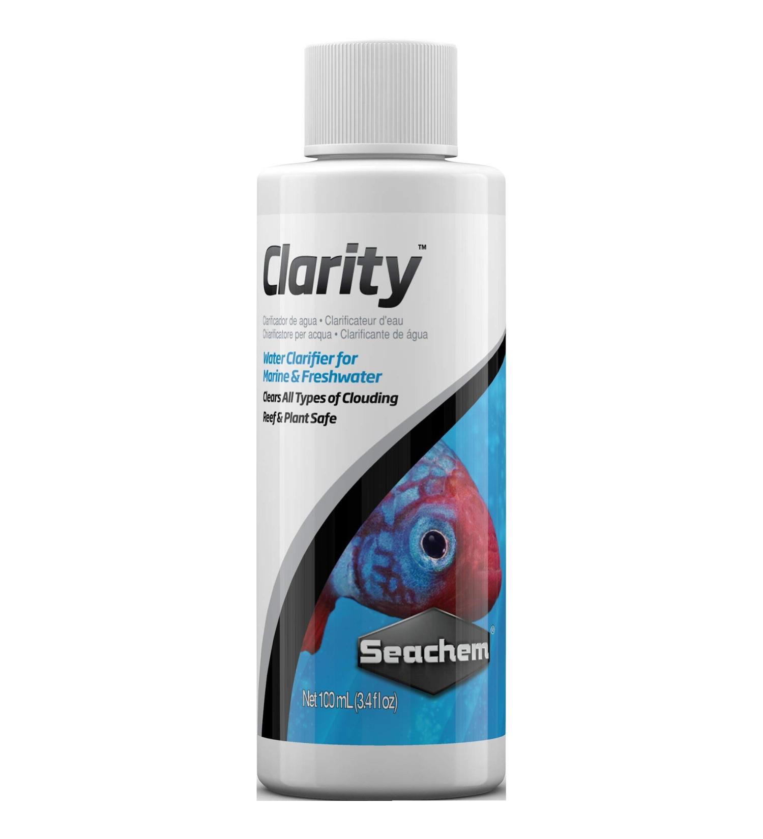 Seachem Clarity Water Clarifier 100 ml 100 ml (Pack of 1) - Buy Online on GoSupps.com