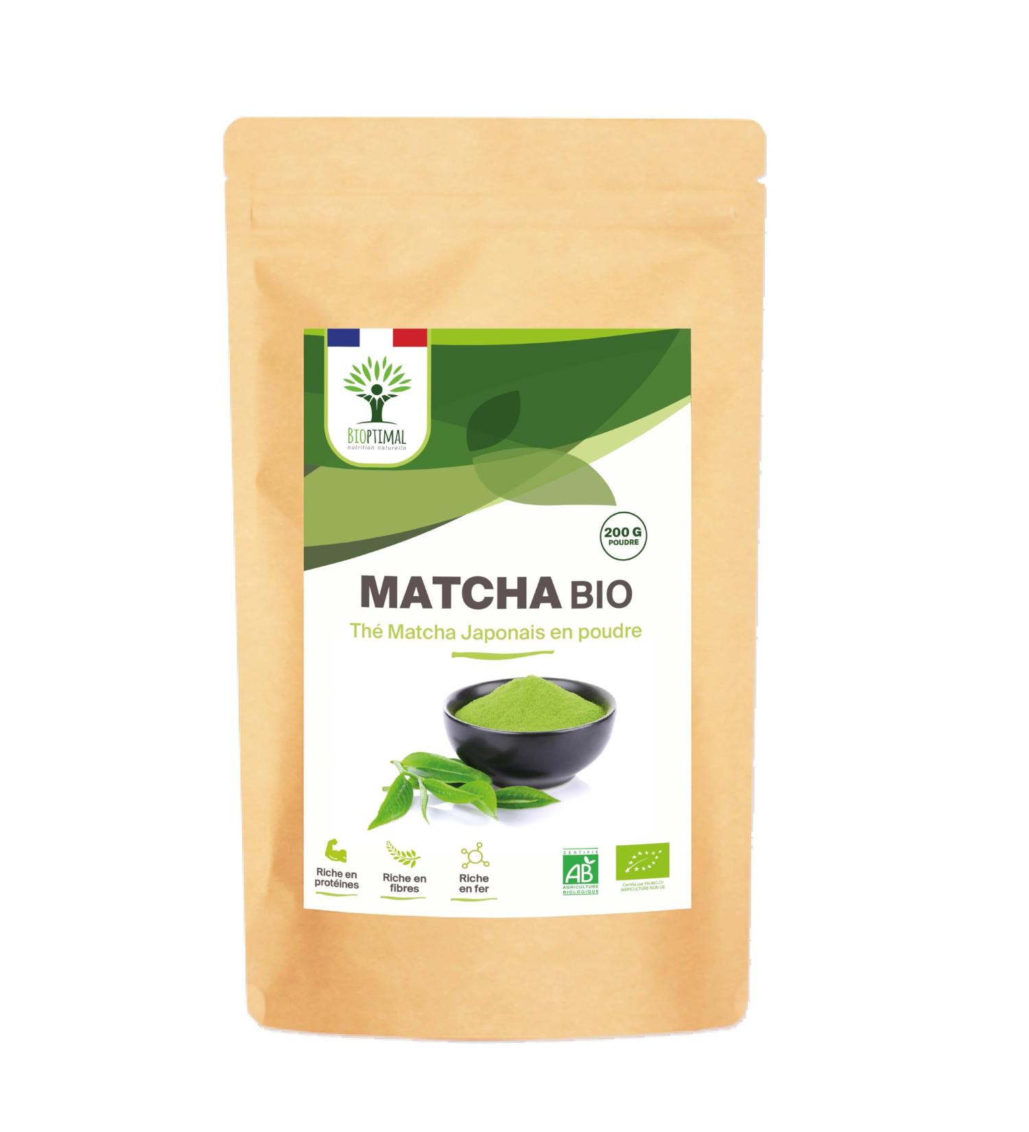 Organic Matcha Powder - Powerful Antioxidant - Premium Quality Japanese Matcha Tea - Green Food Coloring - Kitchen and - Buy Online on GoSupps.com