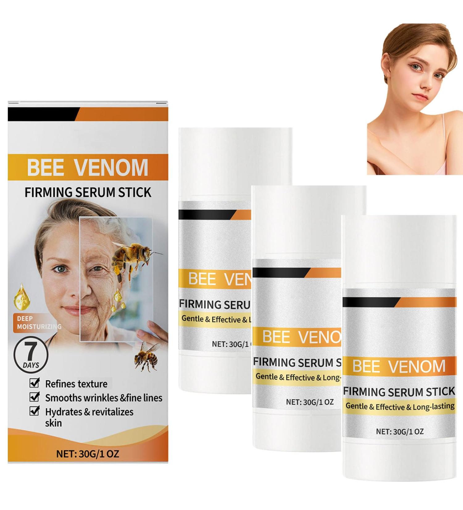  homomdy Bee Poison Serum Sticks Firming & Wrinkle Reducing Cream Anti Aging Firming & Lifting Cream for Face Natural Serum for All Skin Types - Buy Online on GoSupps.com