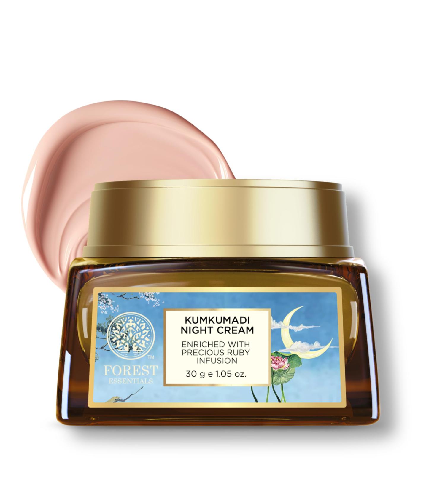  Forest Essentials Forest Essentials Night Cream Kumkumadi Keram 30 g - Buy Online on GoSupps.com