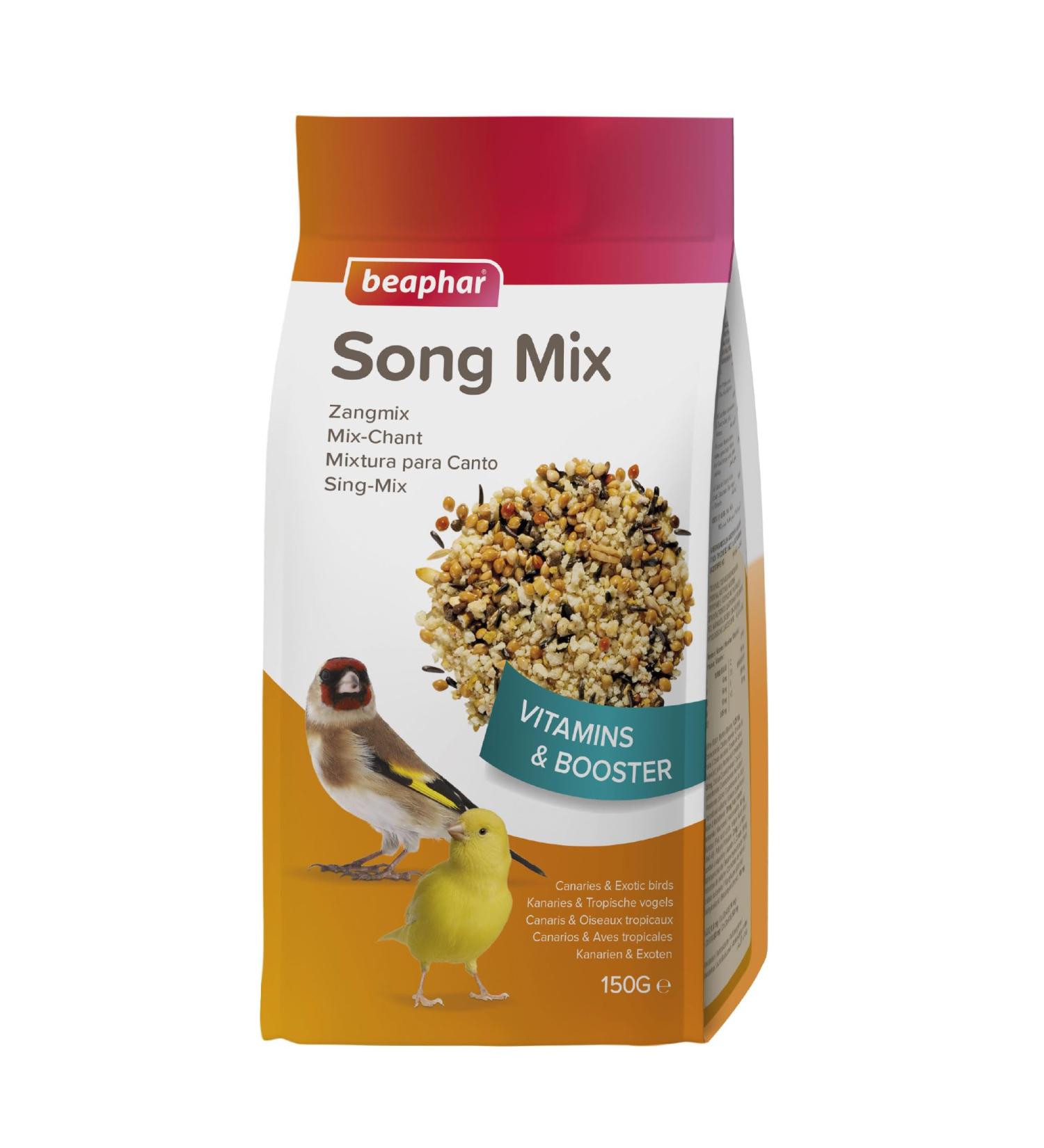 BEAPHAR Singing mix fortifying paste for canary and bird granivorous Complementary food Contains vitamins and minerals - Buy Online on GoSupps.com