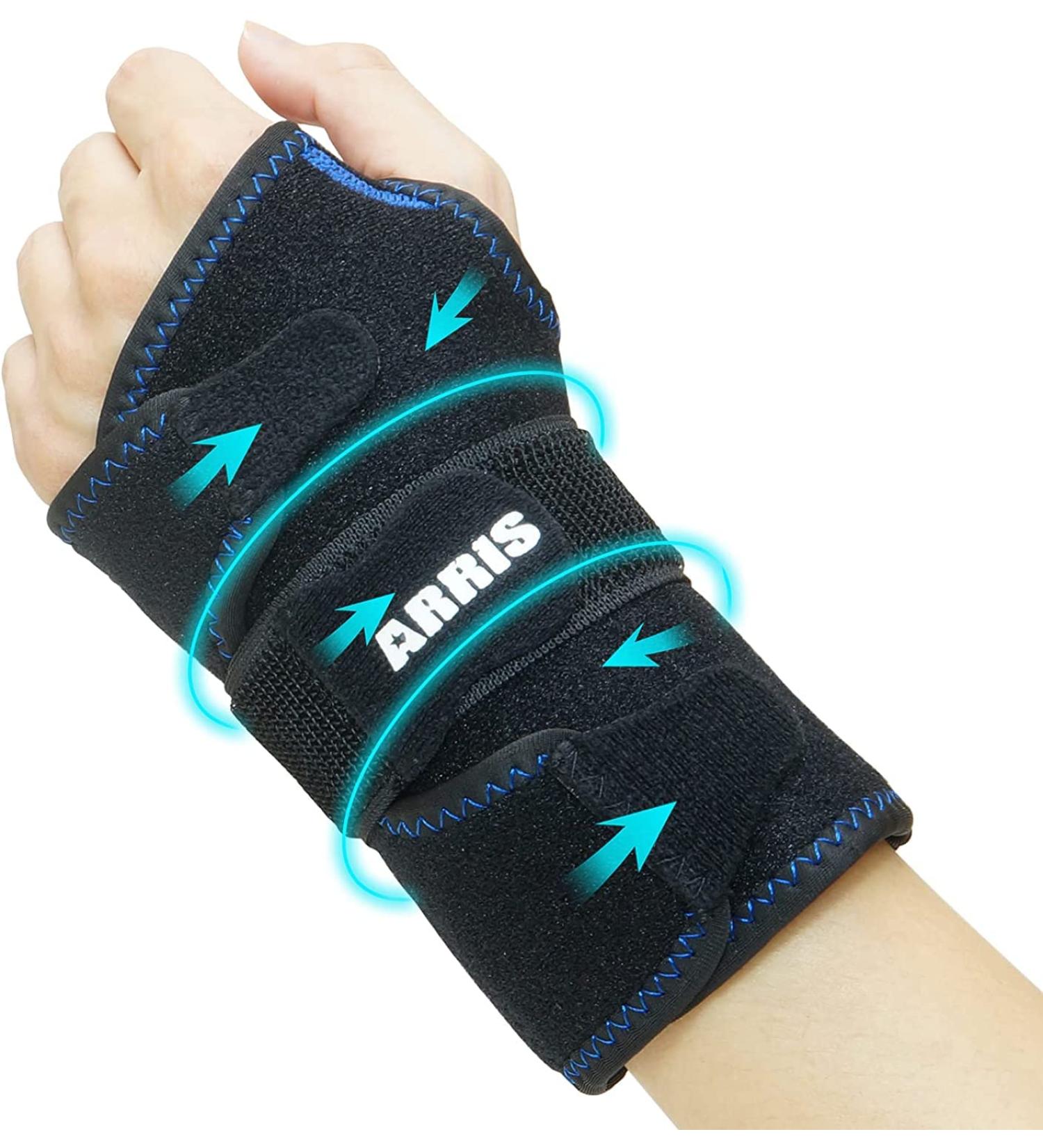 Wrist Compress for Pain Relief | Heat & Cold Therapy Gel Packs for Sports Injuries Carpal Tunnel Swelling & Sprains - Reusable International Shipping - Buy Online on GoSupps.com