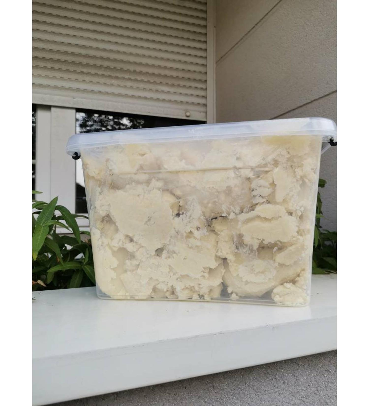 5KG Beurre de karit Brut - Pur non Raffin 100% Naturel- Hydratant et Protecteur- Sans additifs et Vegan - Corps Cheveux Visage - Pour tout type de peau - Beurre de karit ivoire brut d'Afrique - Buy Online on GoSupps.com
