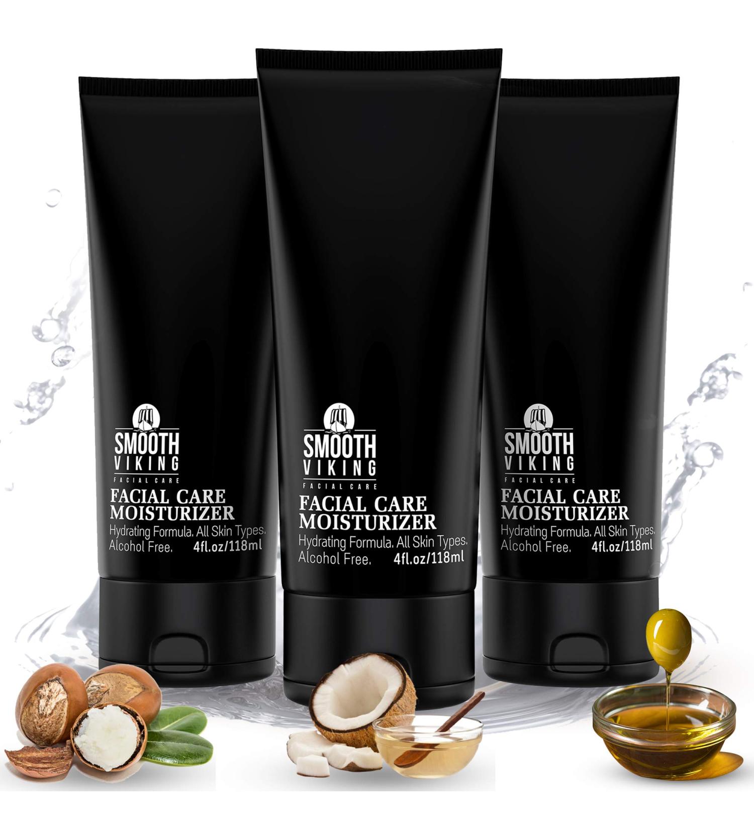 Buy Alcohol-Free Face Moisturizer - Daily Lotion for Men & Women | Hydrating Anti-Aging Cream (4 Oz) for All Skin Types - Buy Online on GoSupps.com