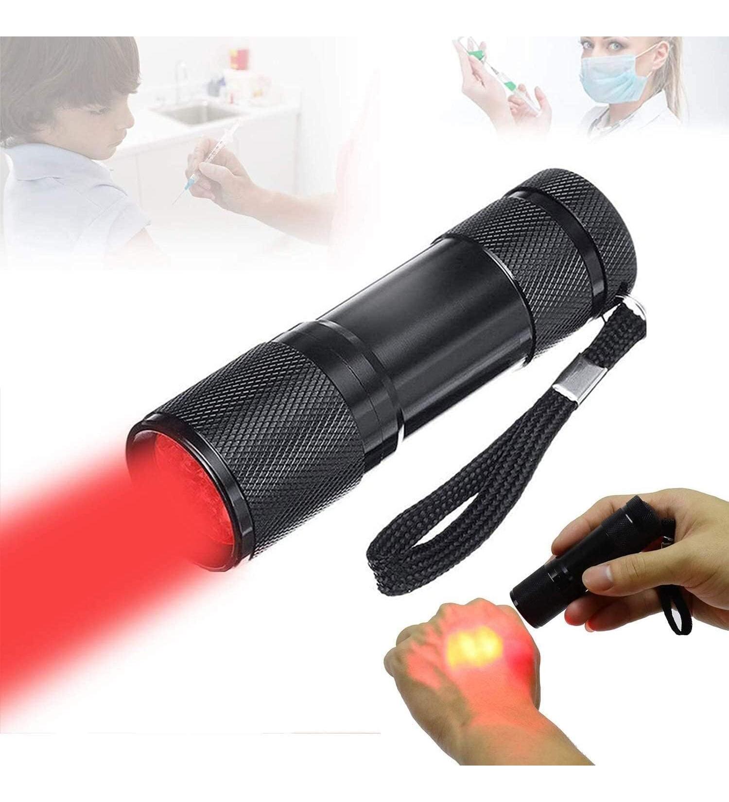 SSDDDLZEQ Venenfinder-Viewer: Portable Infrared Vein Finder for Nurses & Medical Students - 9 LED Lights for Easy Subcutaneous Vein Detection - Buy Online on GoSupps.com