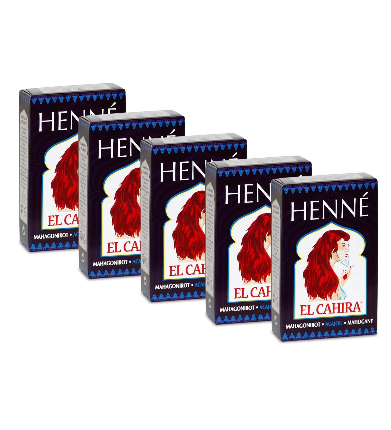 Henna mahogany red 5- Pack