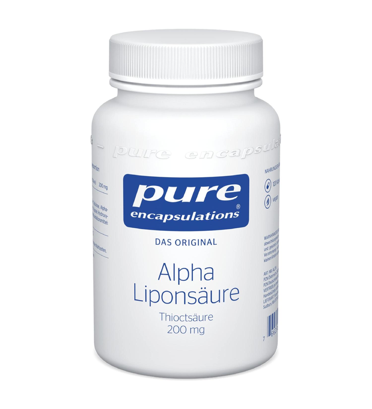Alpha Lipoic Acid 69g - 120 Caps | Pure Encapsulations | Premium Antioxidant Supplement for Optimal Health - Buy Online on GoSupps.com