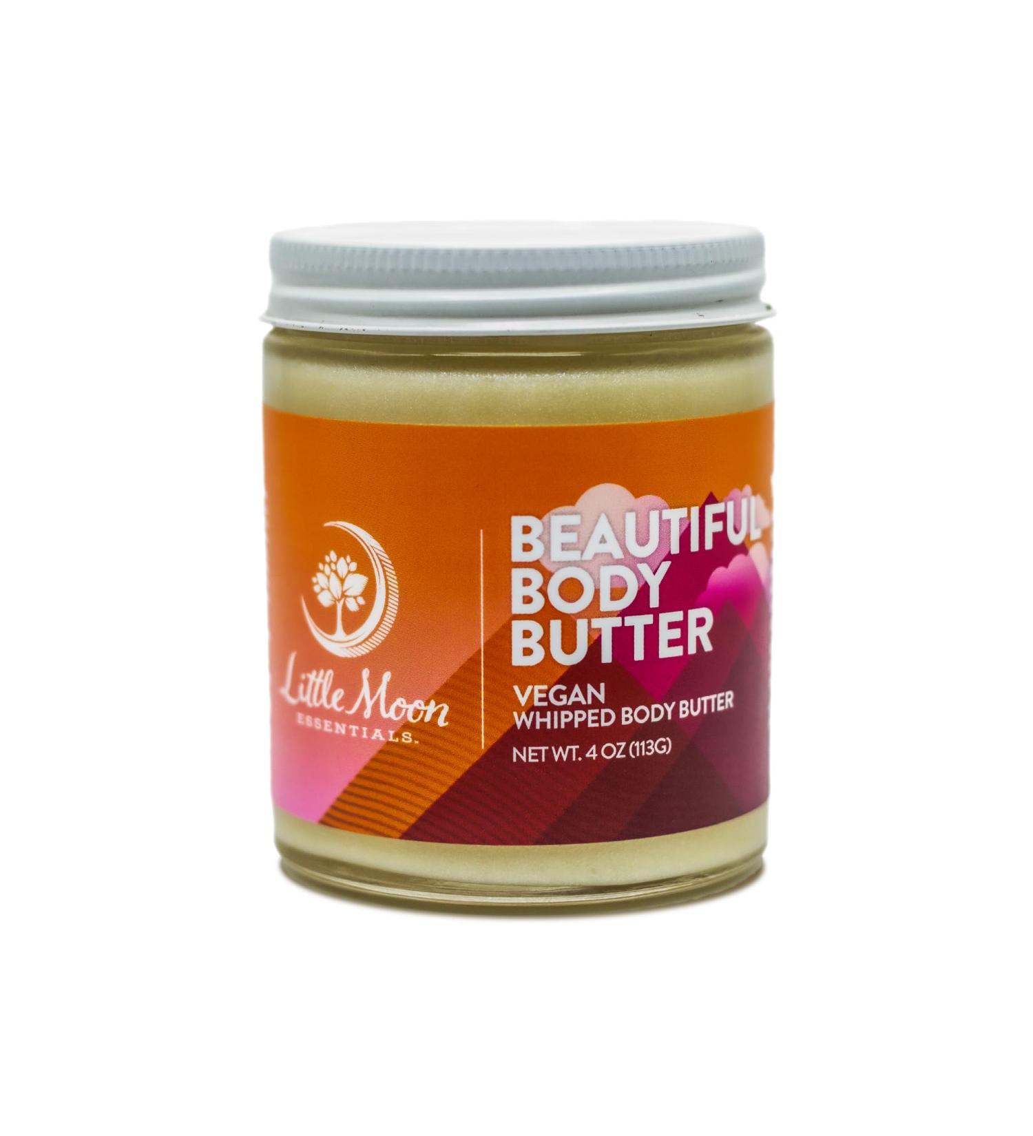 Little Moon Essentials Body Butter | Vegan Stretch Mark Cream | Cocoa Butter & Vitamin E Pregnancy Lotion - Cruelty-Free | International Shipping - Buy Online on GoSupps.com