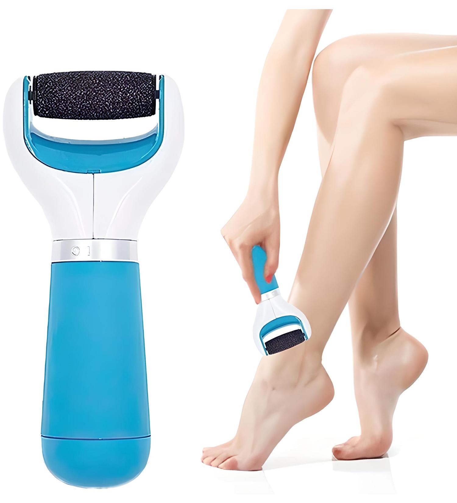 Retoo Electric Corneal Remover - Silky Soft Feet Foot Grinder & Care Device (Blue 16.5x7.2) | International Shipping - Buy Online on GoSupps.com