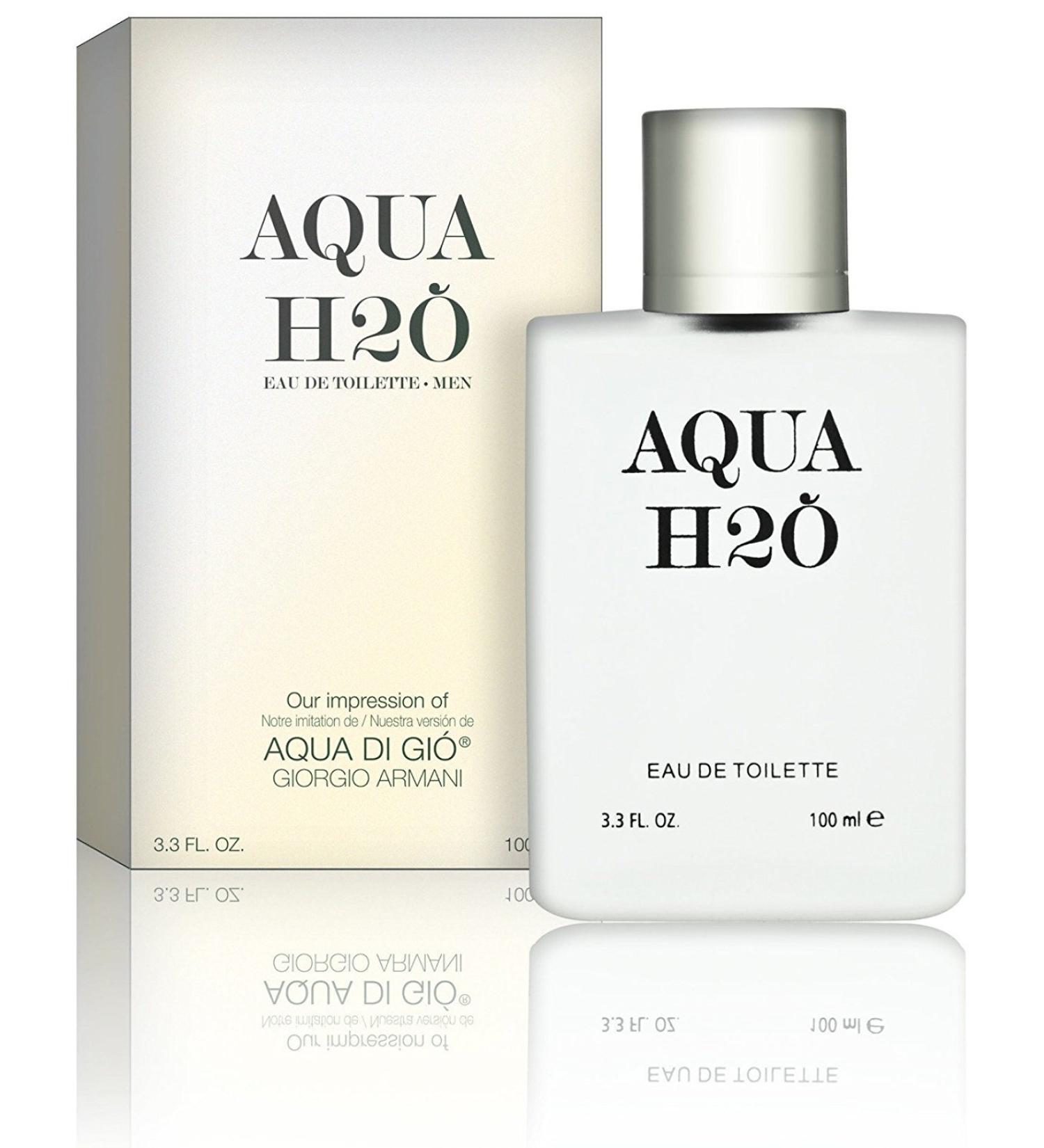 Recaro North - Aqua H2O - Eau De Toilette - Impression of Aqua Di Gio 3.3 fl oz
