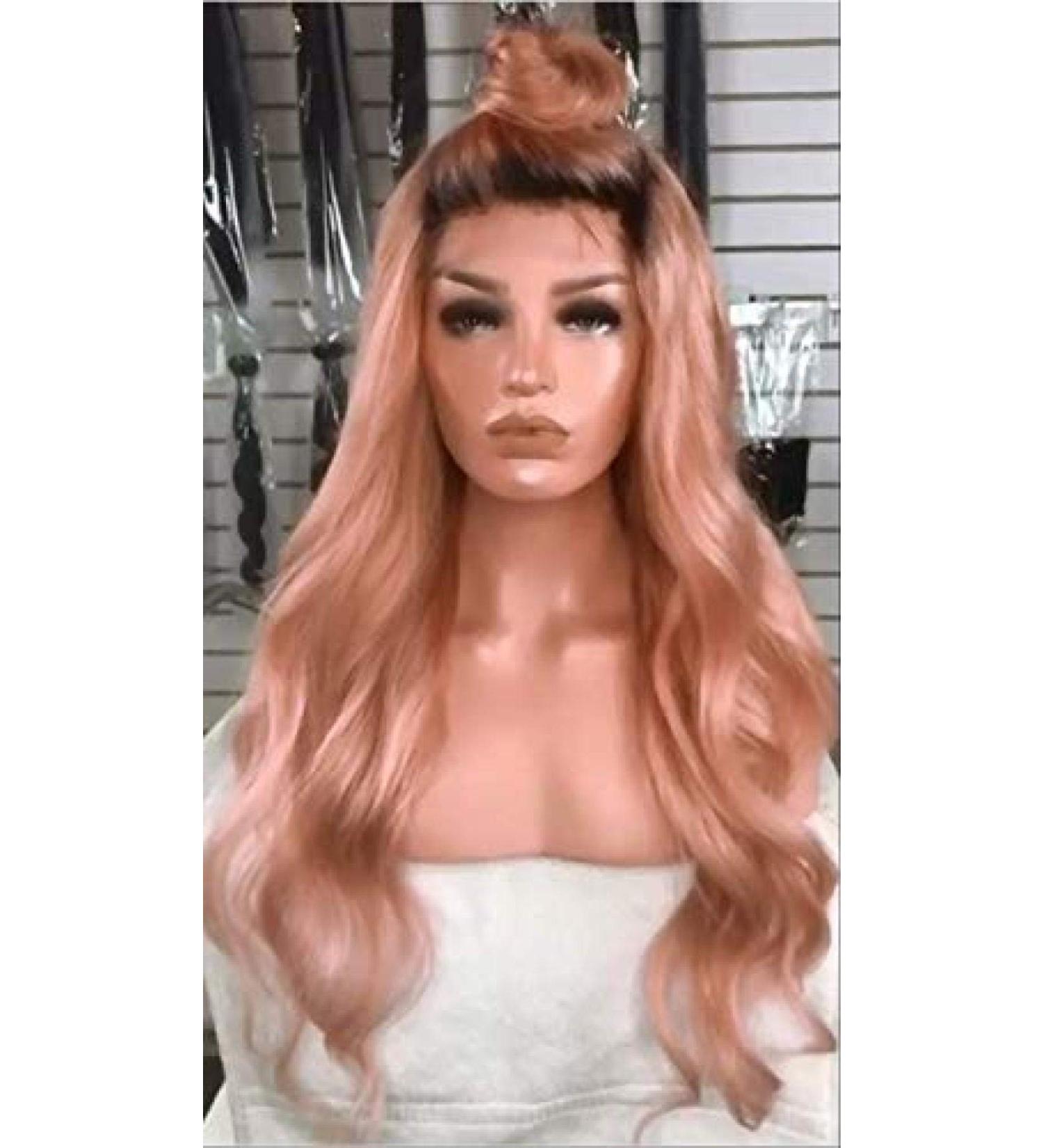 BGHJUE Long Curly Wavy Curly Hair Wig Set Wigs