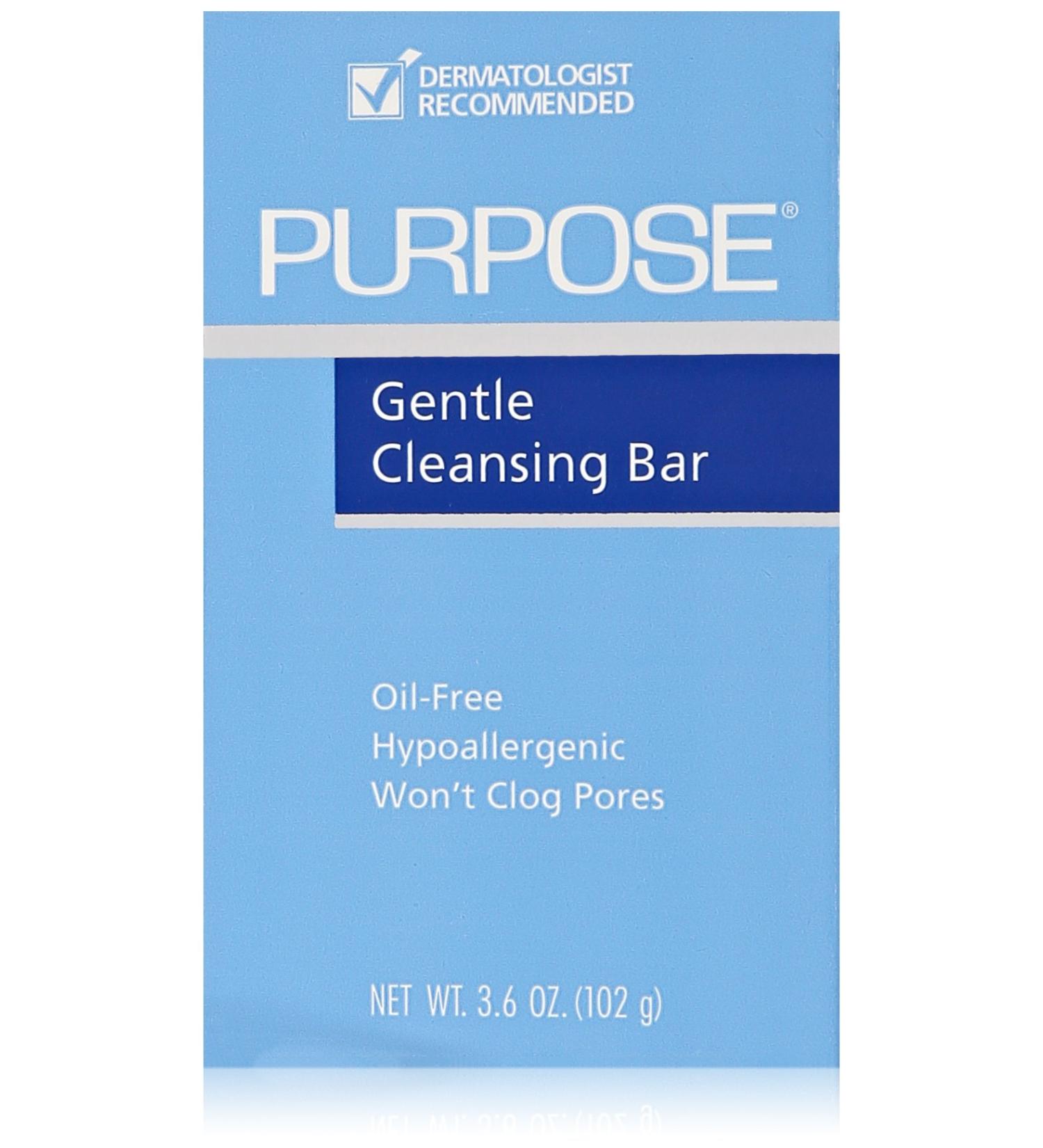 6 Pack Purpose Gentle Cleansing Bar 3.6 Oz Almond - 3.6 Ounce Bars - Buy Online on GoSupps.com
