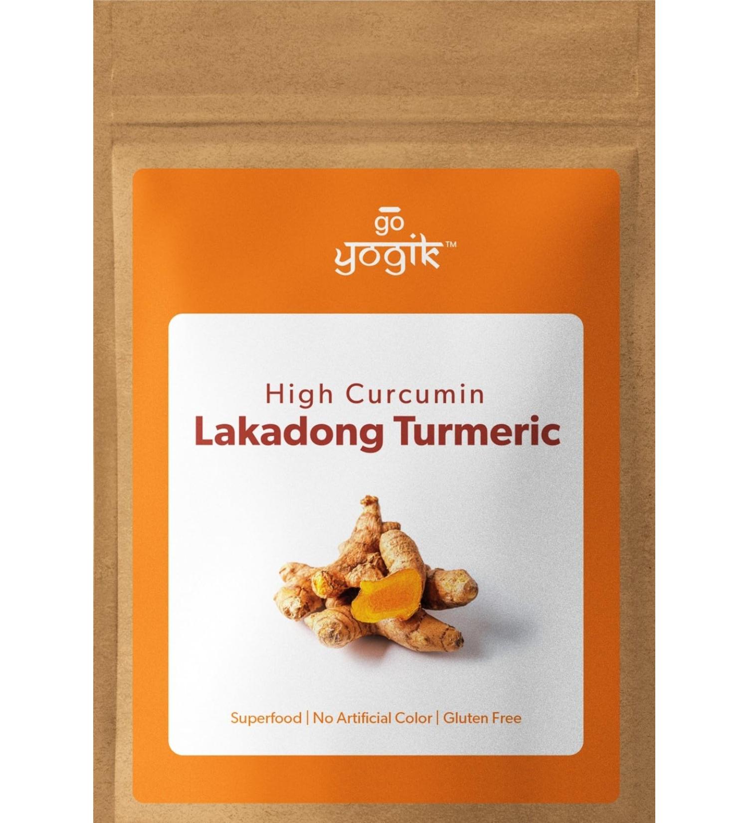 Premium Lakadong Turmeric Powder 450g | High Curcumin Lab Tested | Direct from India - Buy Online on GoSupps.com