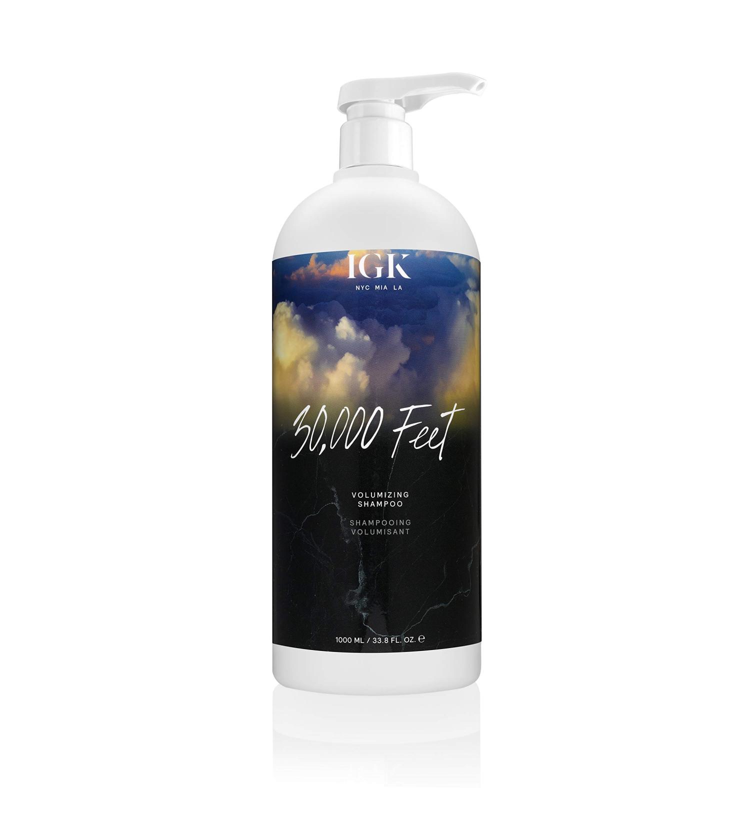IGK 30,000 Feet Volume Shampoo 33.8 oz - Volumizing Hair Care - Buy Online on GoSupps.com