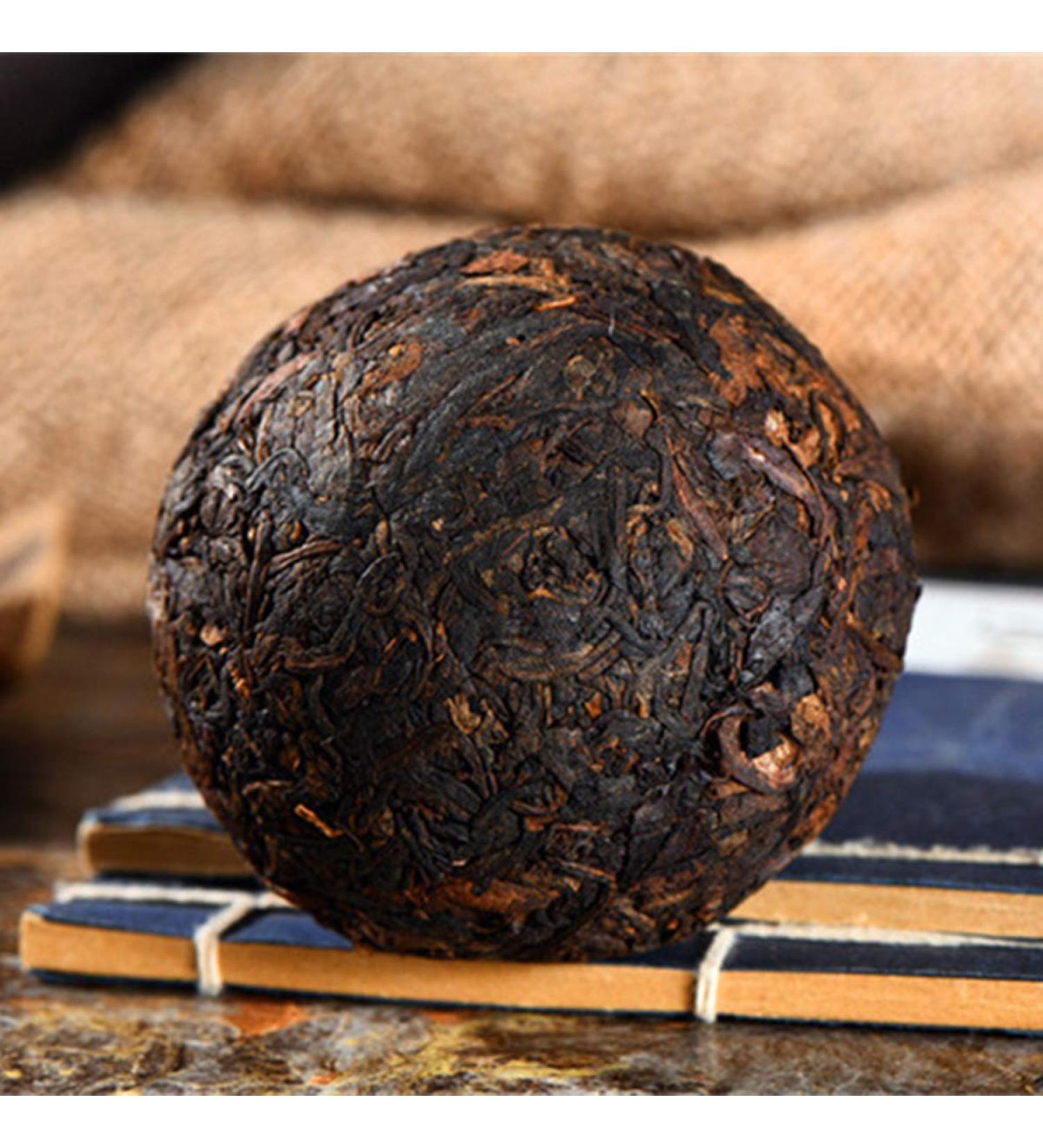 100g (0.22LB) Ancien arbre ancien Tuocha cuit ancien th Puer m r th Pu'er th Menghai Xing Hai th noir cuit th Pu-erh th Pu erh th chinois th sain th Puerh th rouge QiZi cha - Buy Online on GoSupps.com