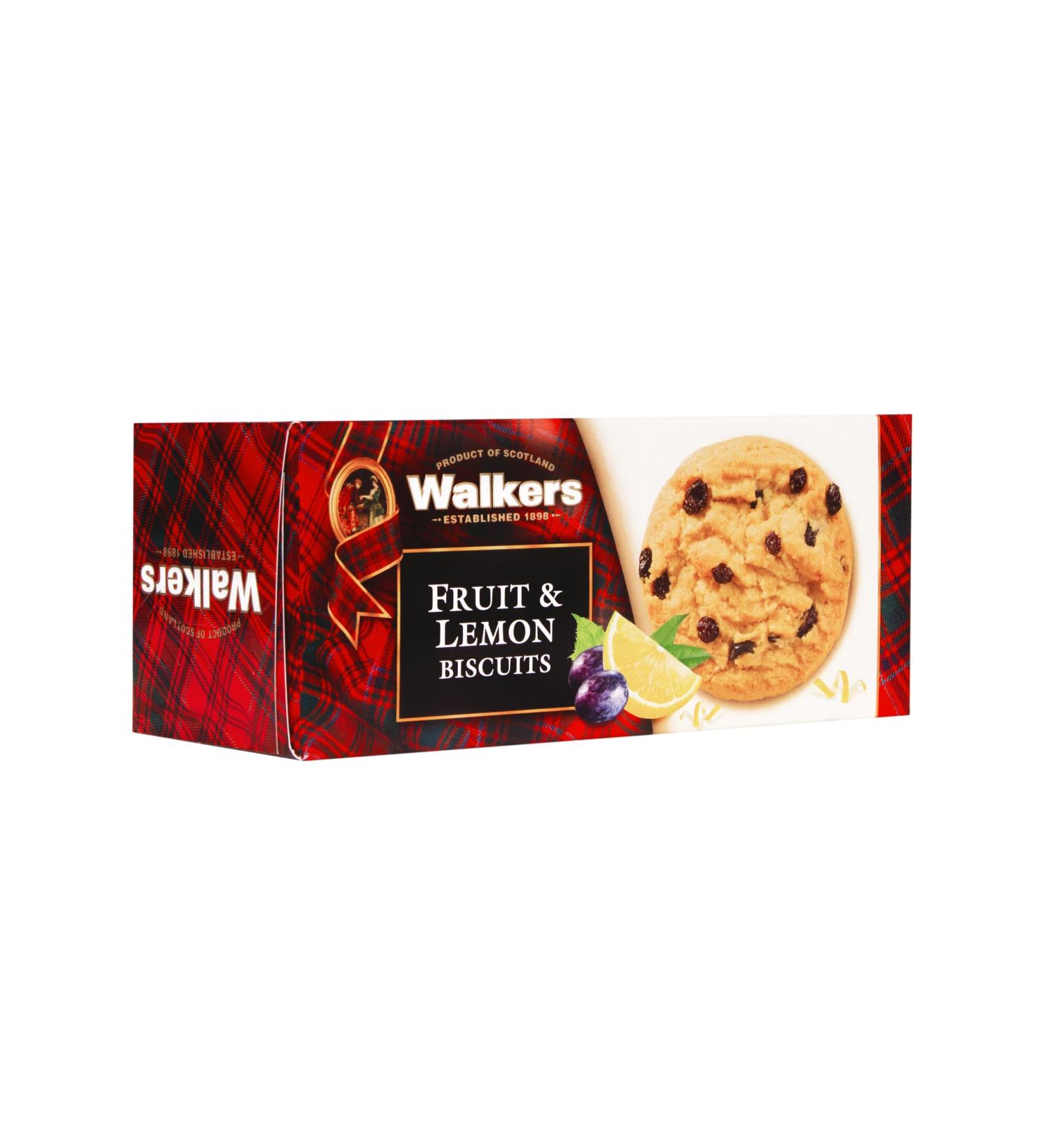 Walkers Fruit and Lemon Biscuits 150 Gram - Buy Online on GoSupps.com