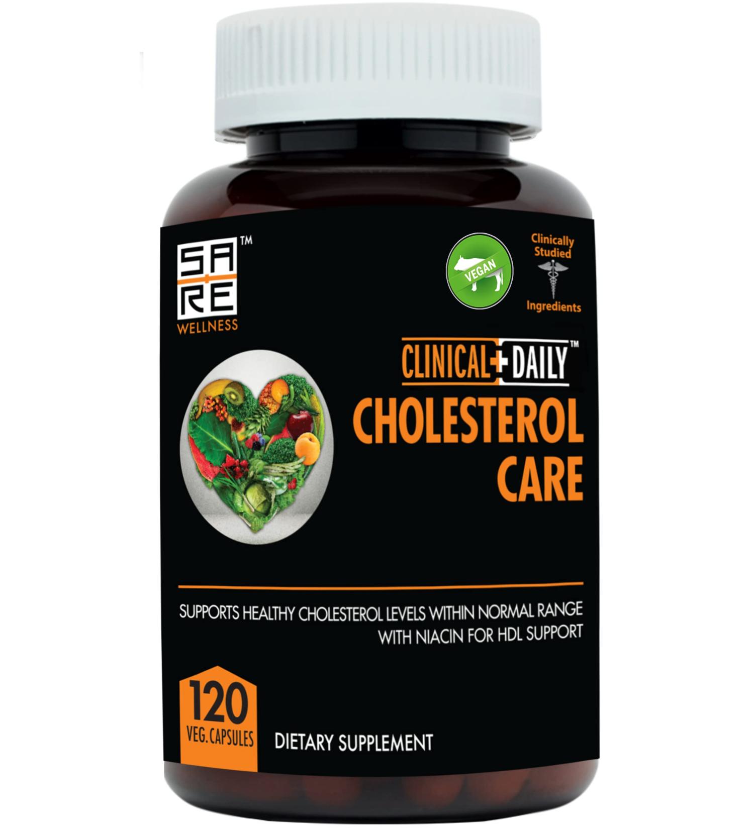 Plant Sterols Cholesterol Support Supplement with Guggul & Garlic - 120 Capsules - Buy Online on GoSupps.com
