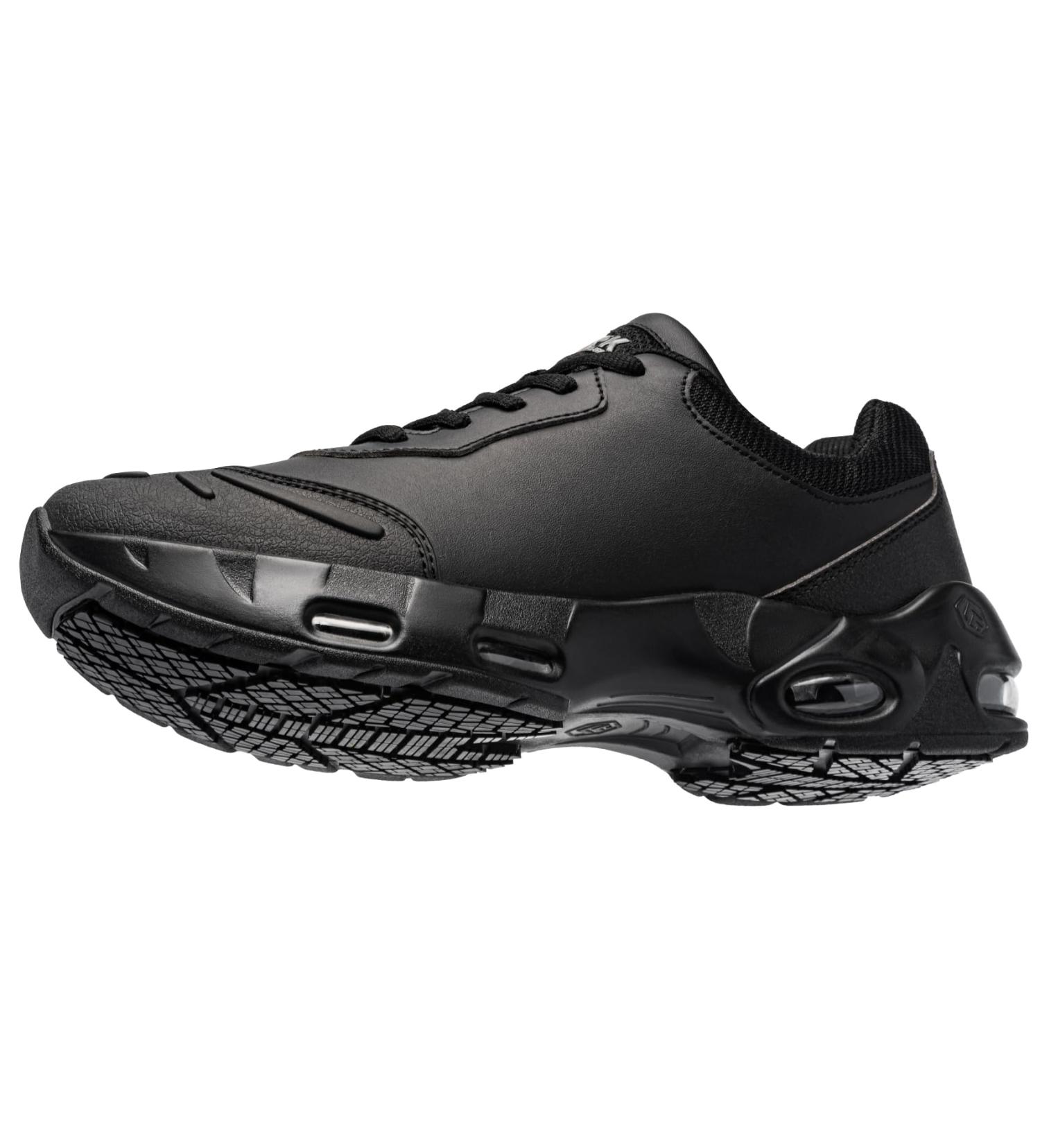 LARNMERN Men's Non Slip Waterproof Work Shoes - Chef Footwear with Air Cushion Technology (Size 8.5, Black) - Buy Online on GoSupps.com