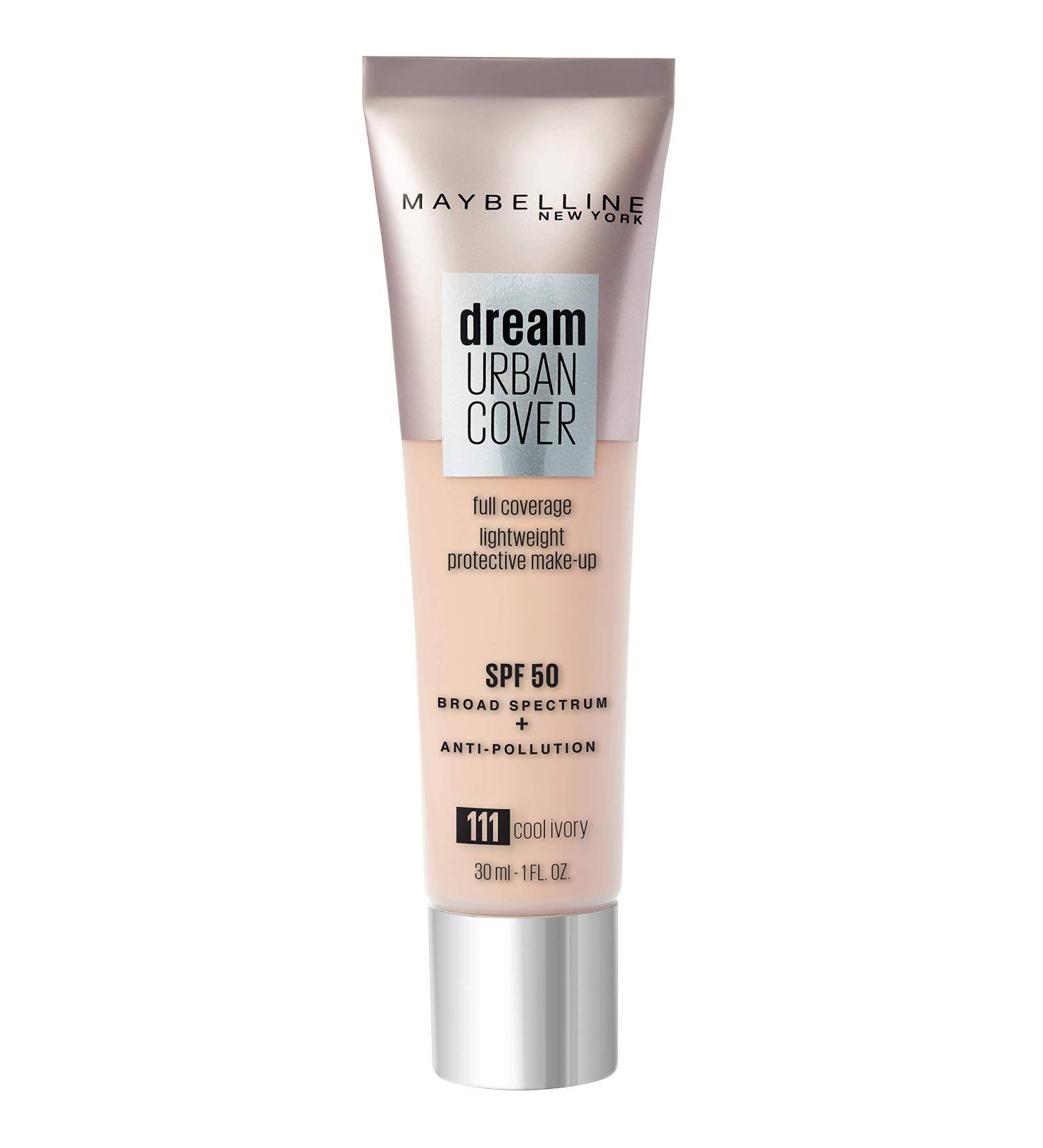 GEMEY MAYBELLINE Dream Urban Cover SPF50 Foundation - 111 Ivoire Dor 30ml - Buy Online on GoSupps.com
