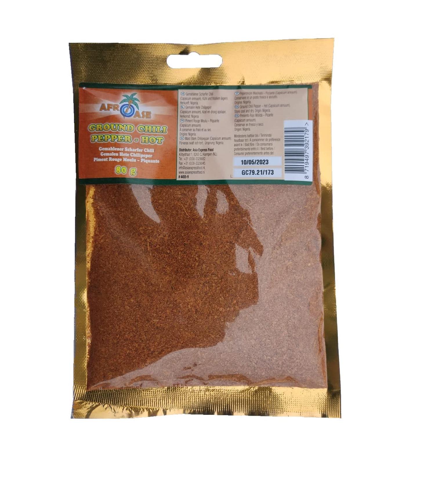 MOTHER AFRICA Chili Pepper 80g - Very Sharp - Ground chili pepper chili pepper